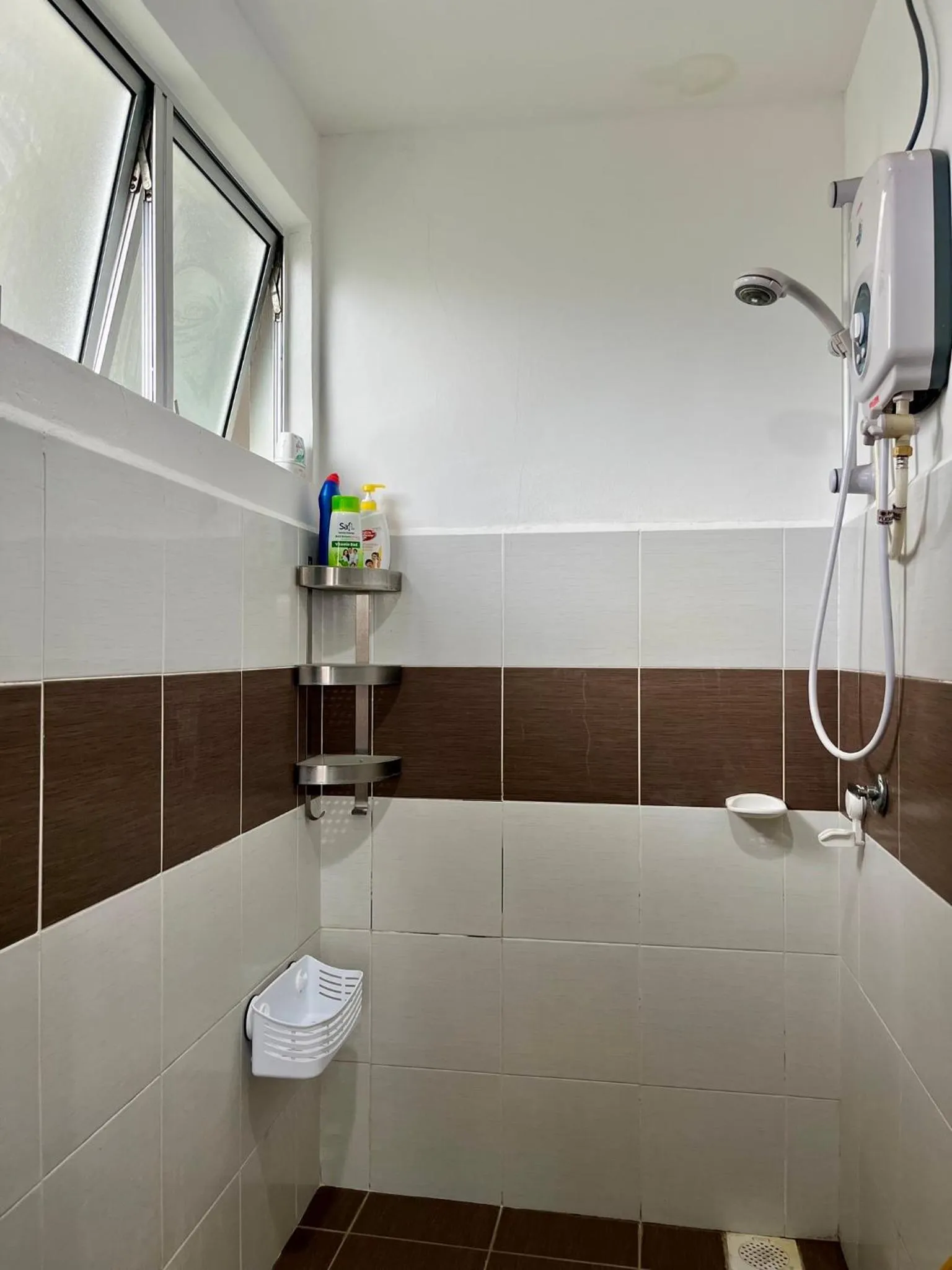 Shower in The Comfy Stay