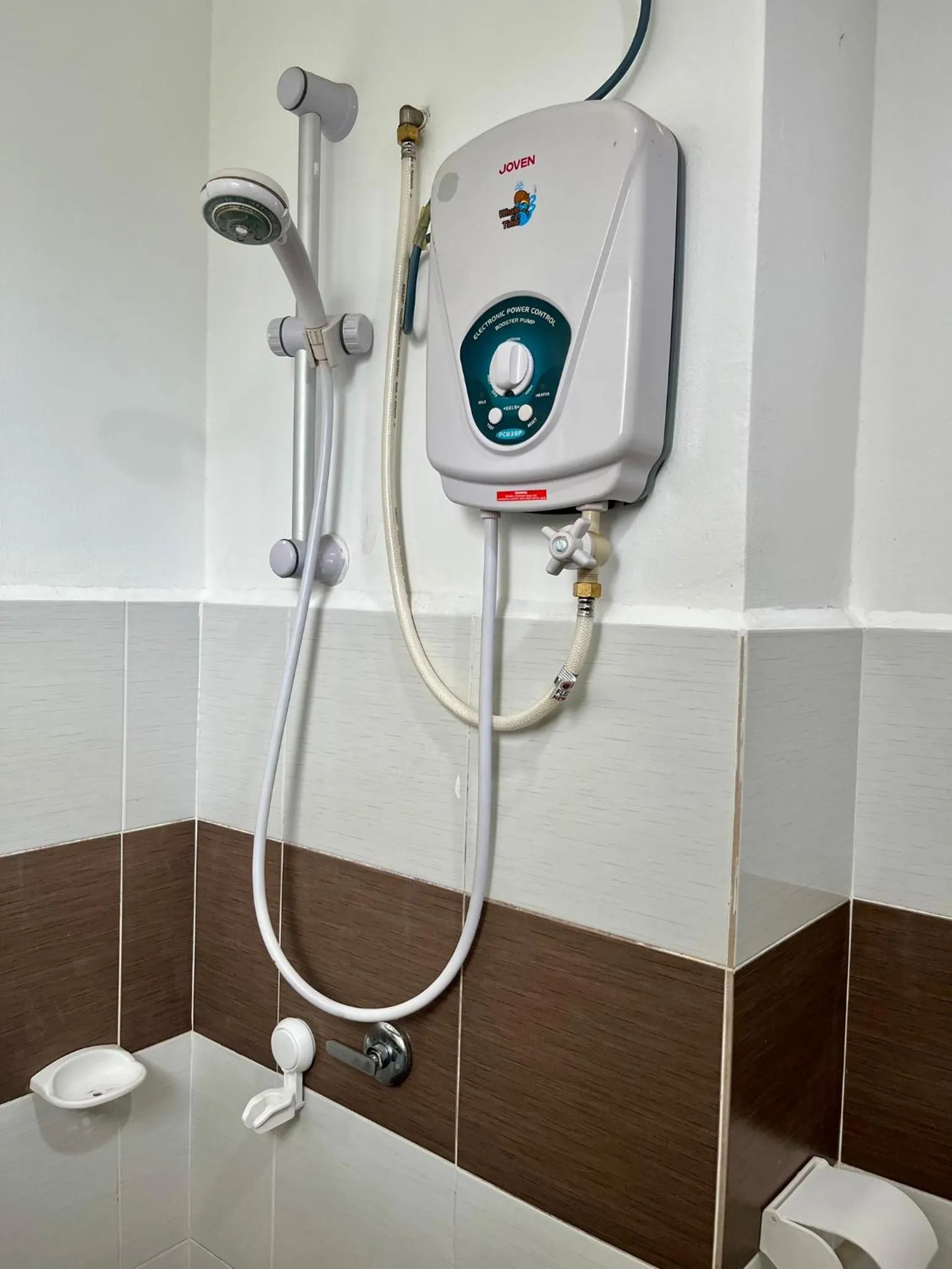 Shower in The Comfy Stay