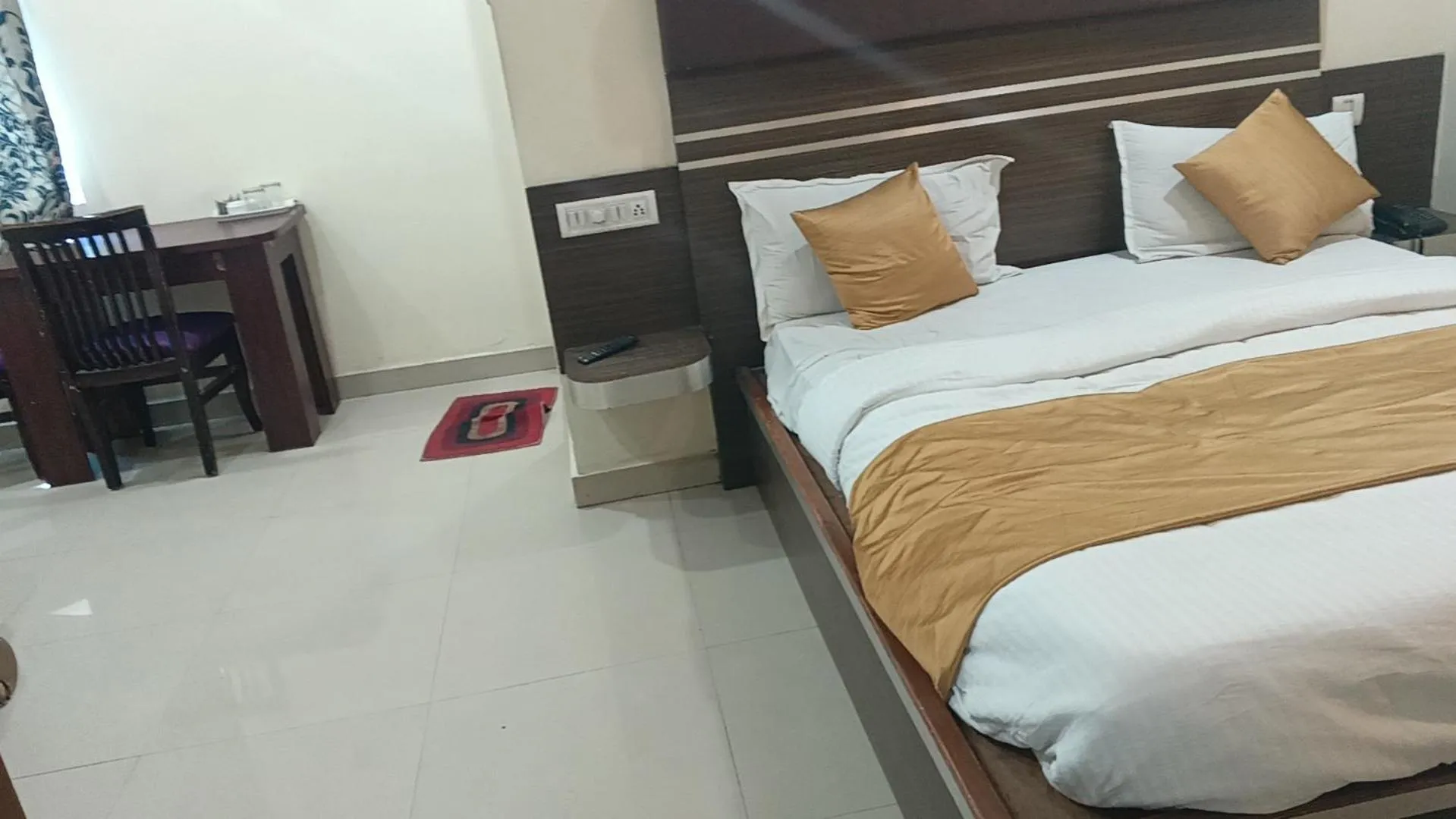 Bed in Hotel golden meridian