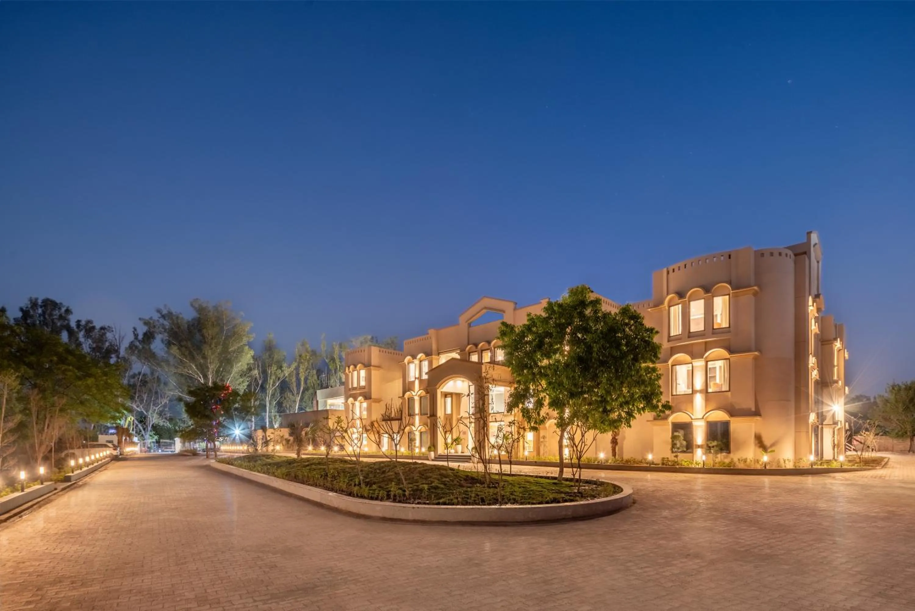 Facade/entrance in Brij Eternity, Vrindavan By Leisure Hotels