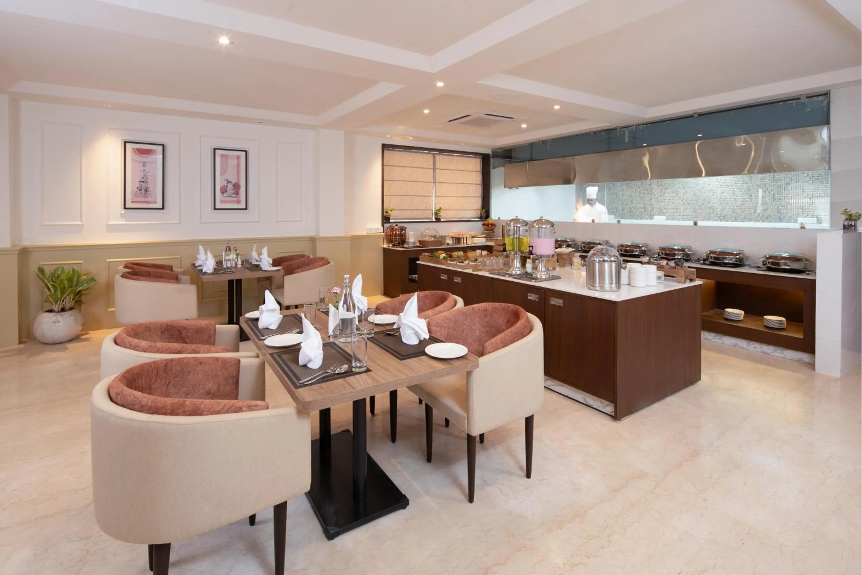 Restaurant/places to eat in Brij Eternity, Vrindavan By Leisure Hotels