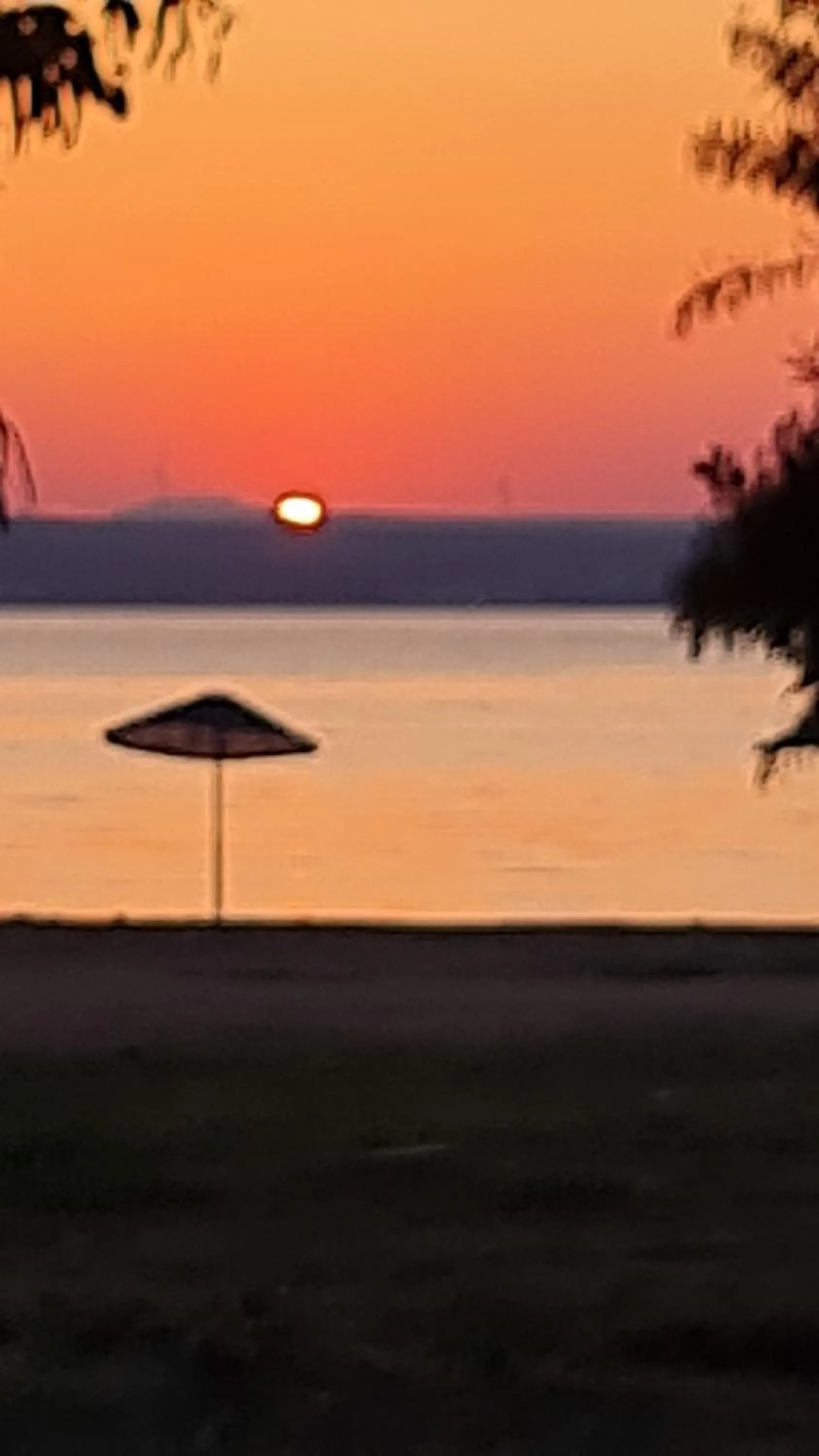 Sunset in White Bay Resort