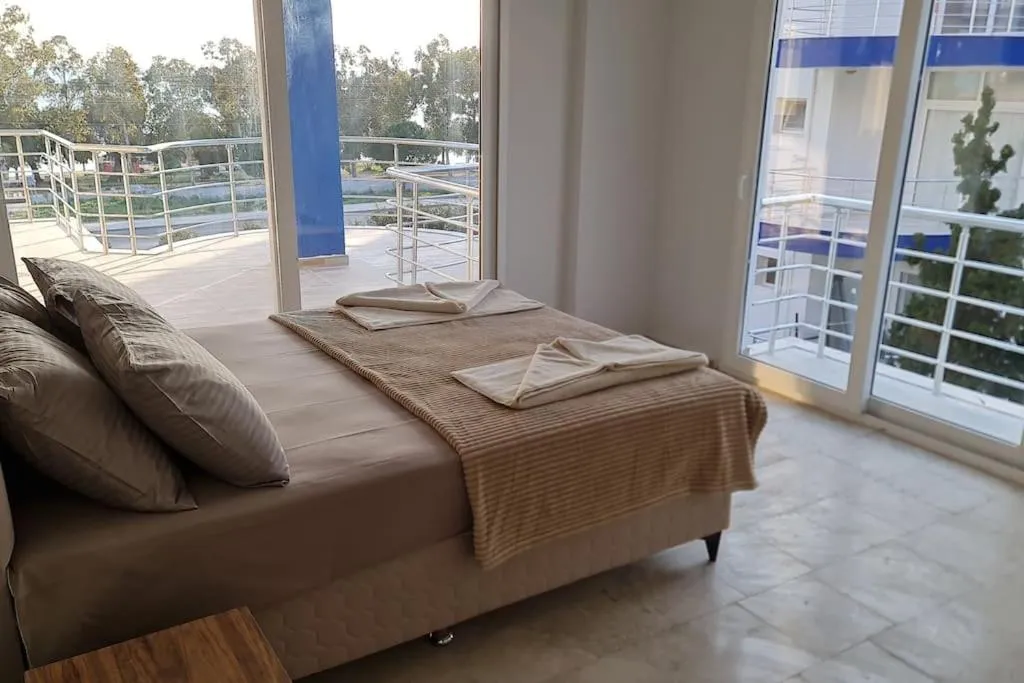 Bed in White Bay Resort