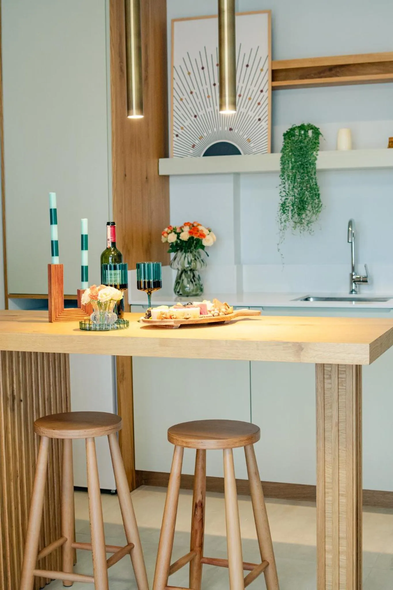 Kitchen or kitchenette in Hane Cunda