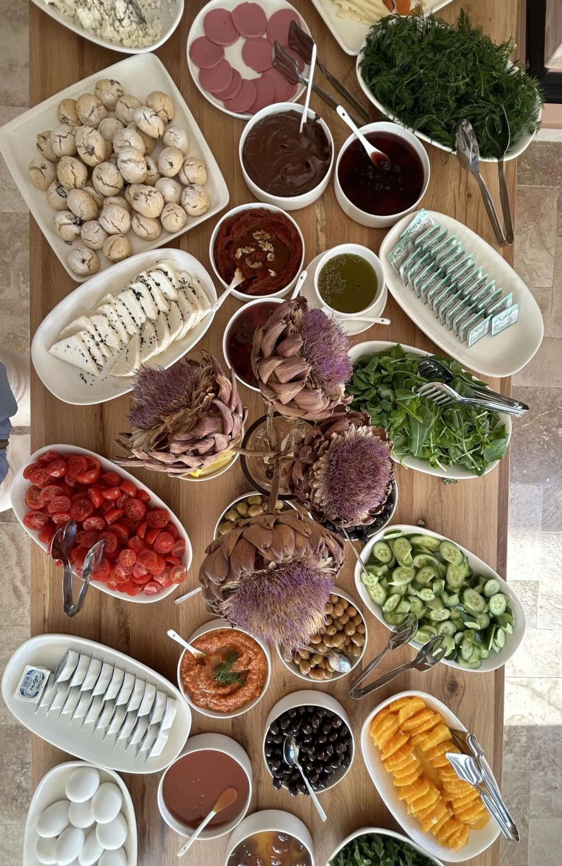 Breakfast in Hane Cunda