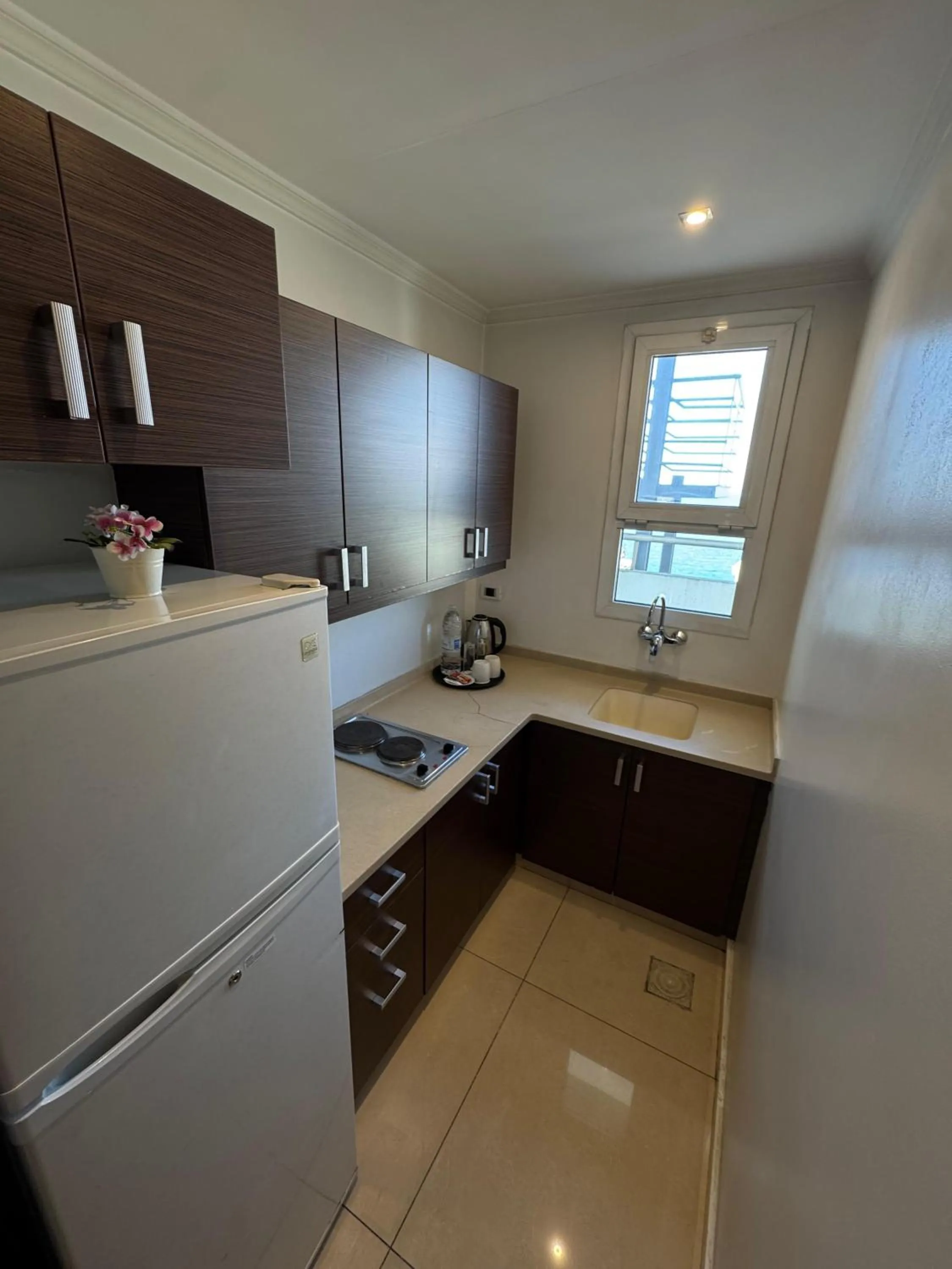 Kitchen or kitchenette in Ny Suites