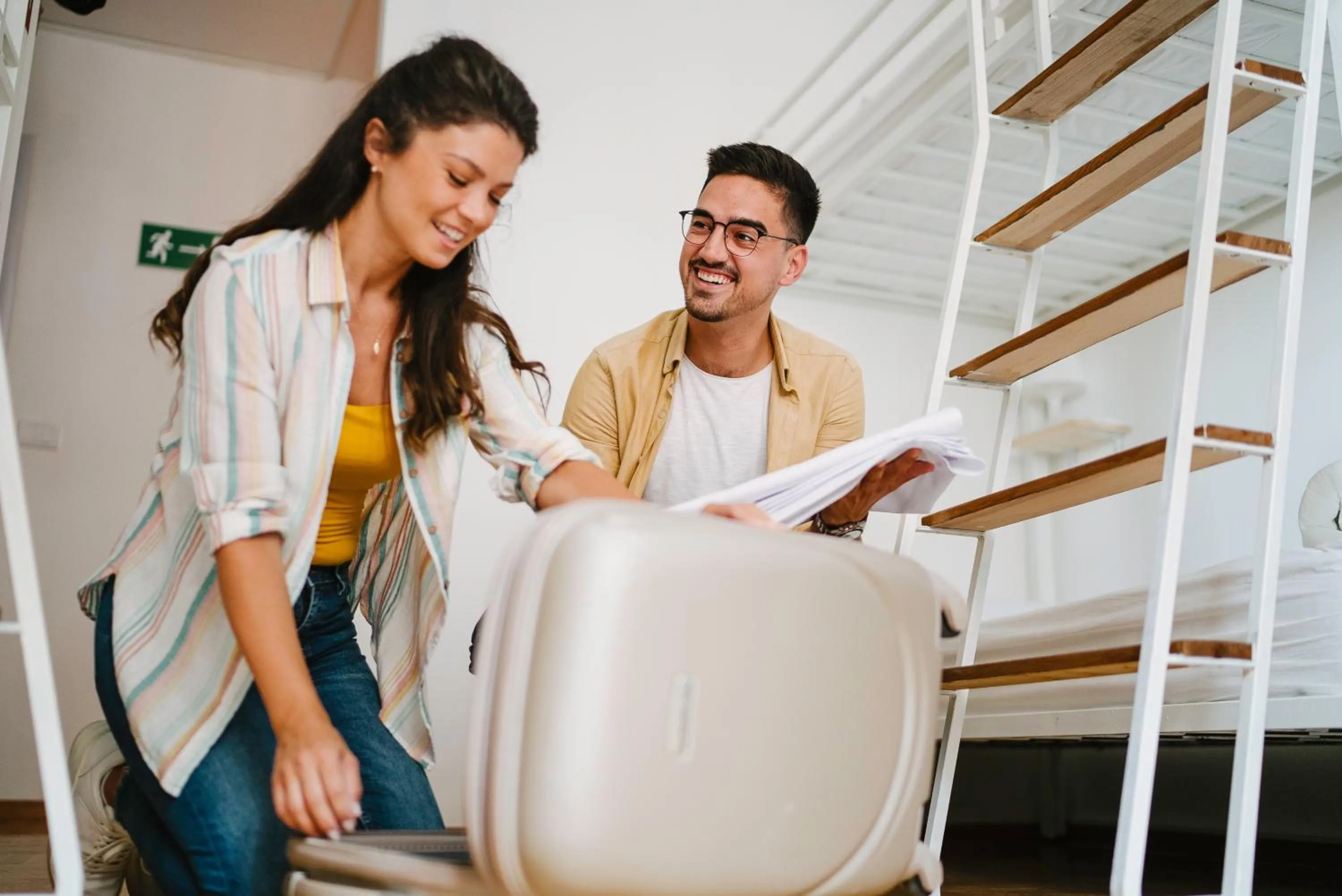 Guests in New Generation Hostel Como Lake