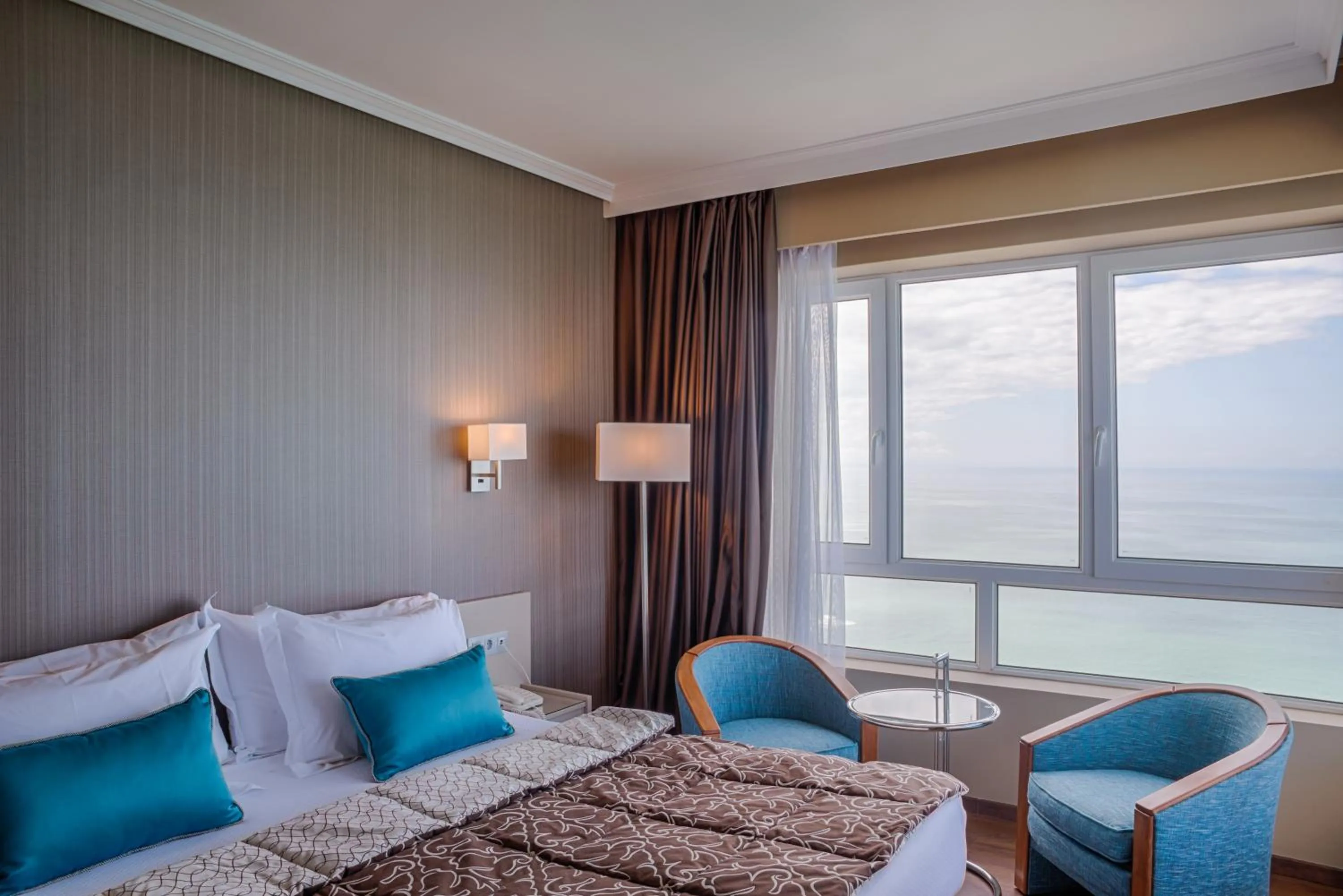 Decorative detail, Bed in Mercure Monte Igueldo