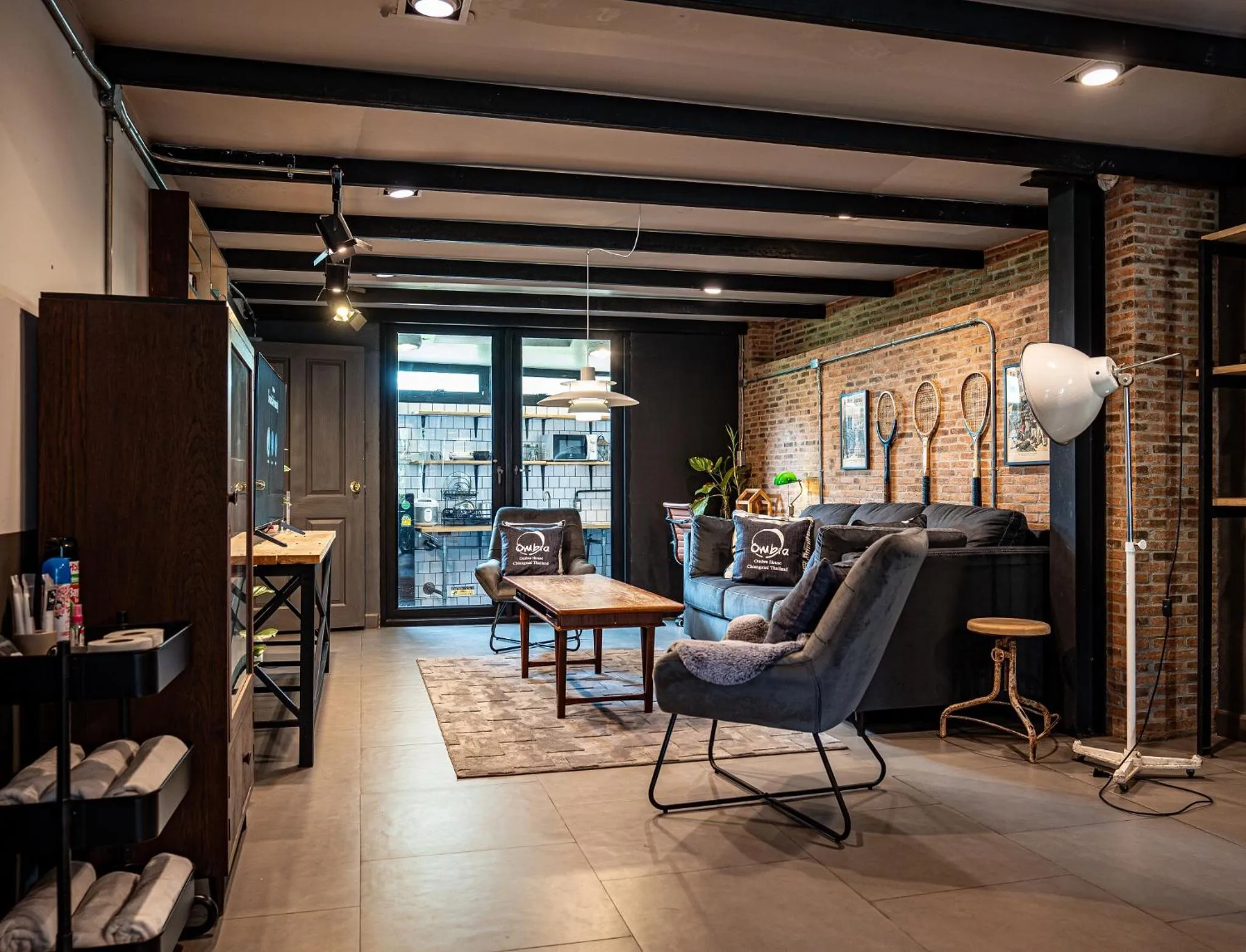 Living room in Pyur Otel by Ombra House