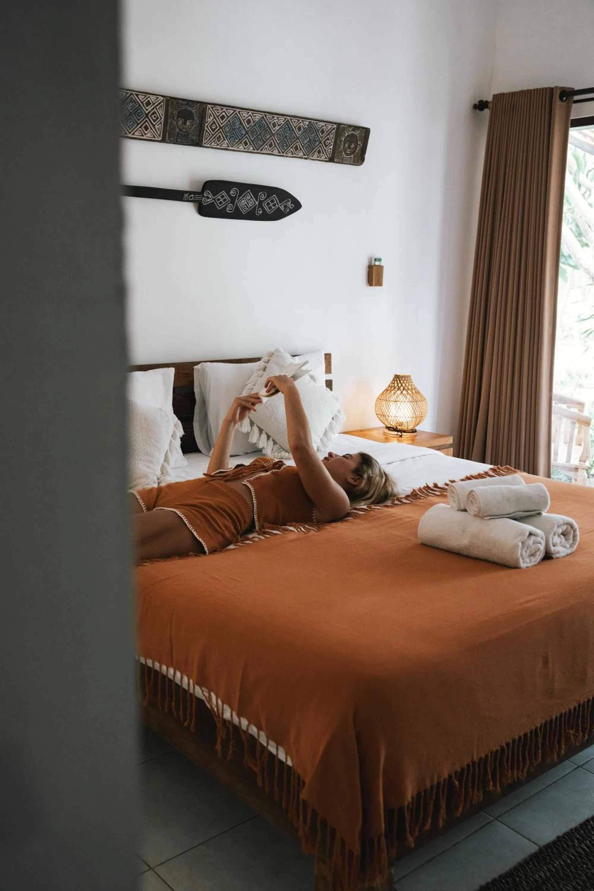 Bed in Olo Surf Nature