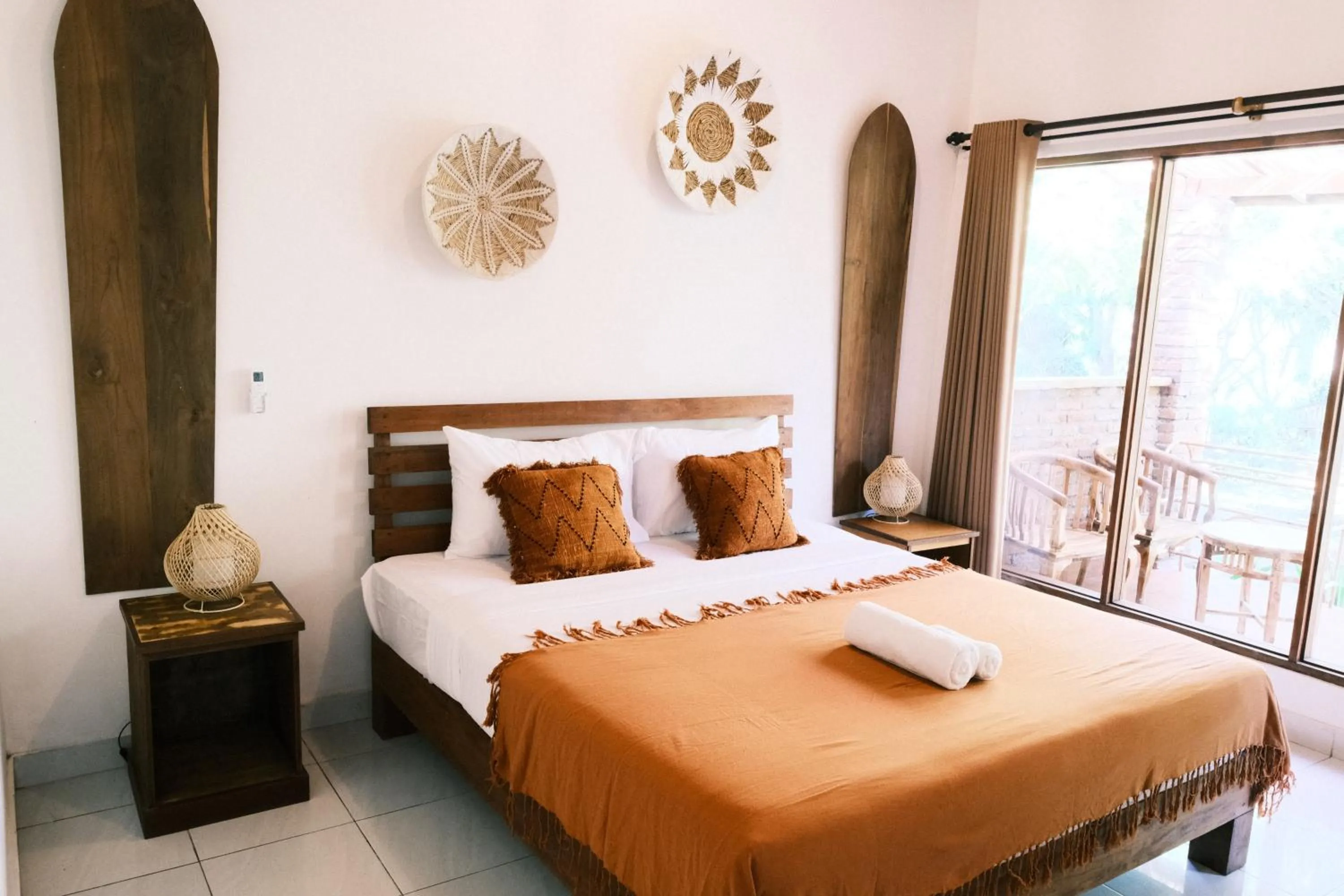 Bed in Olo Surf Nature