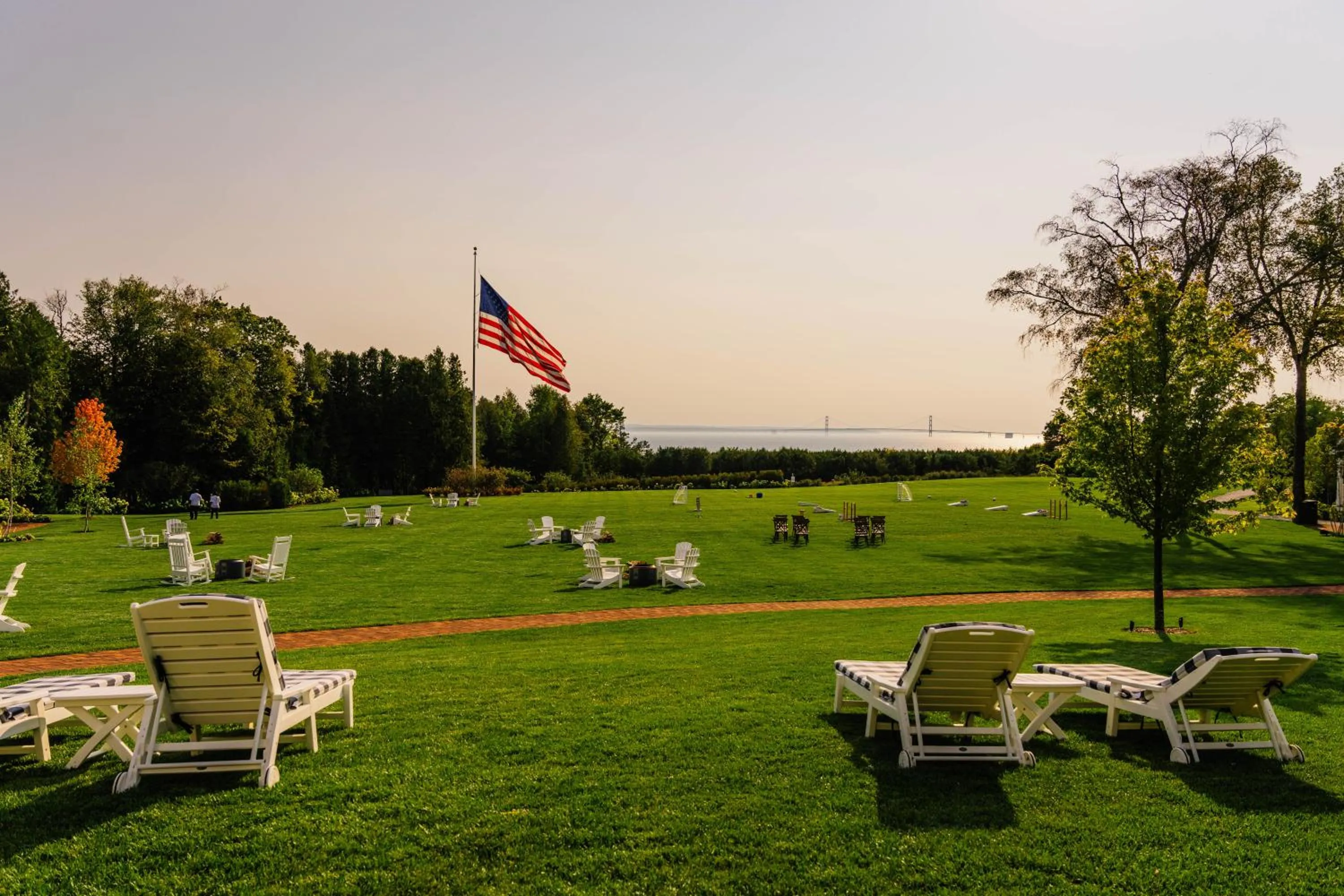 Garden in The Inn at Stonecliffe