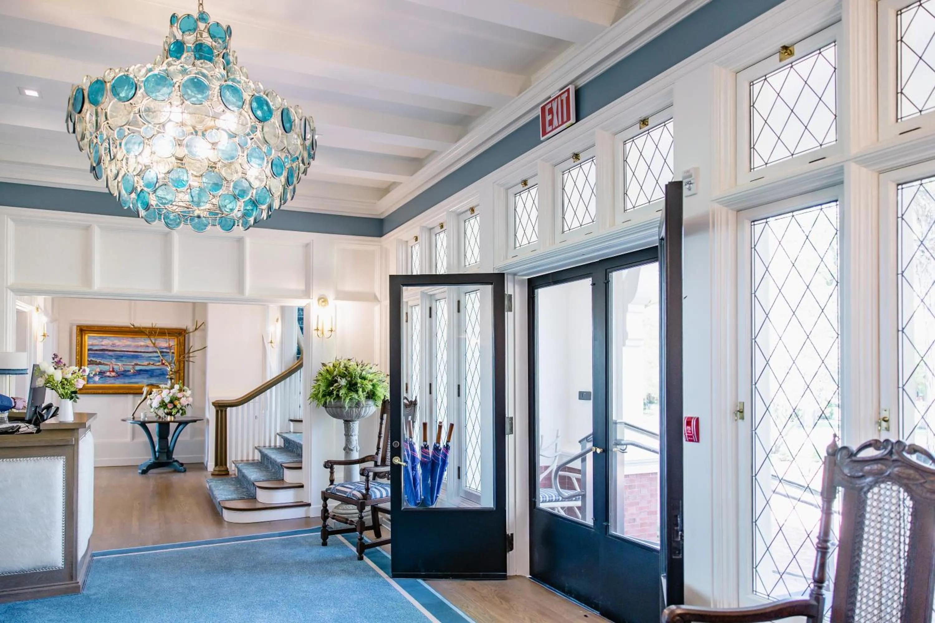 Lobby or reception in The Inn at Stonecliffe