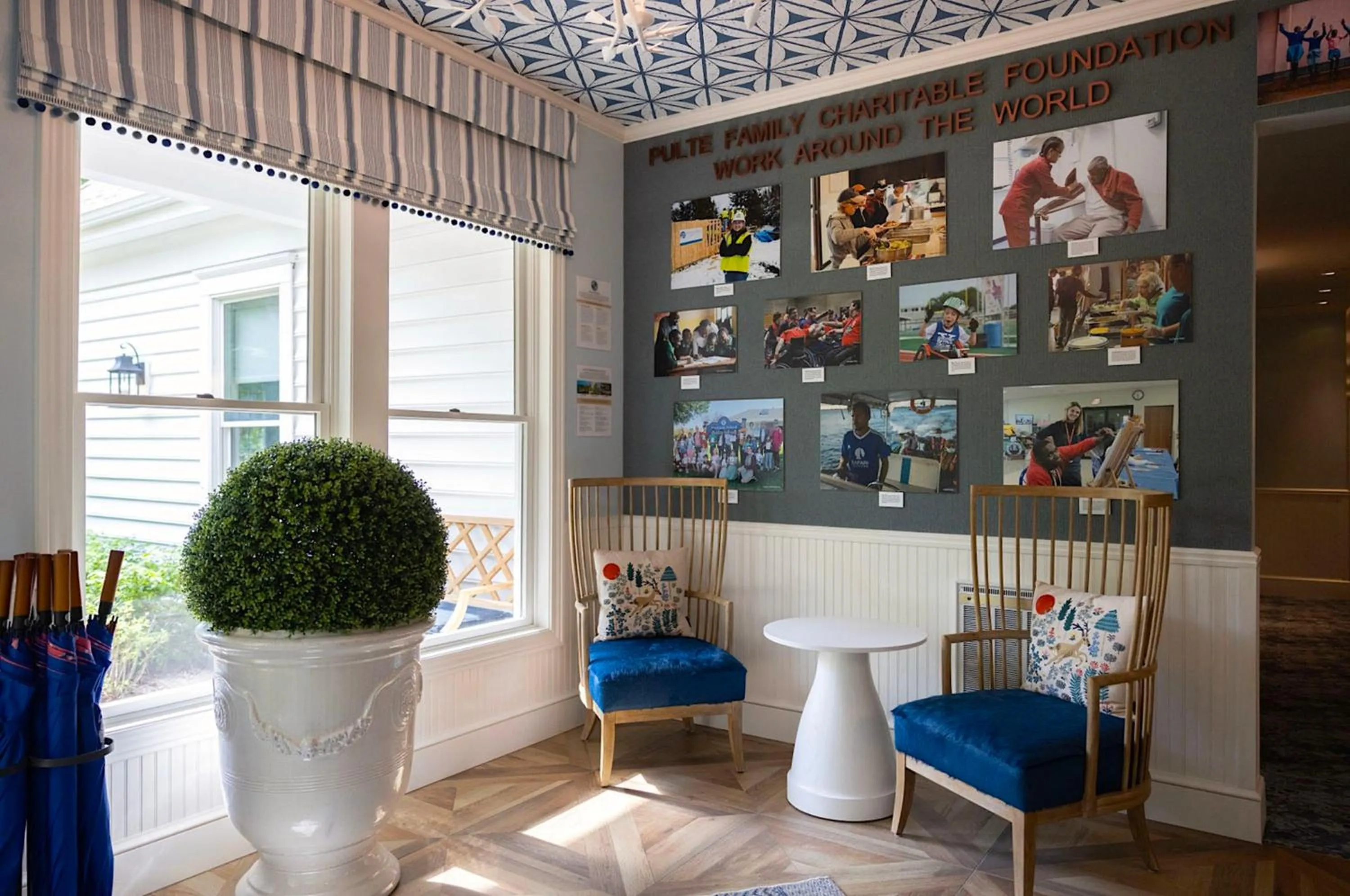 Lobby or reception in The Inn at Stonecliffe