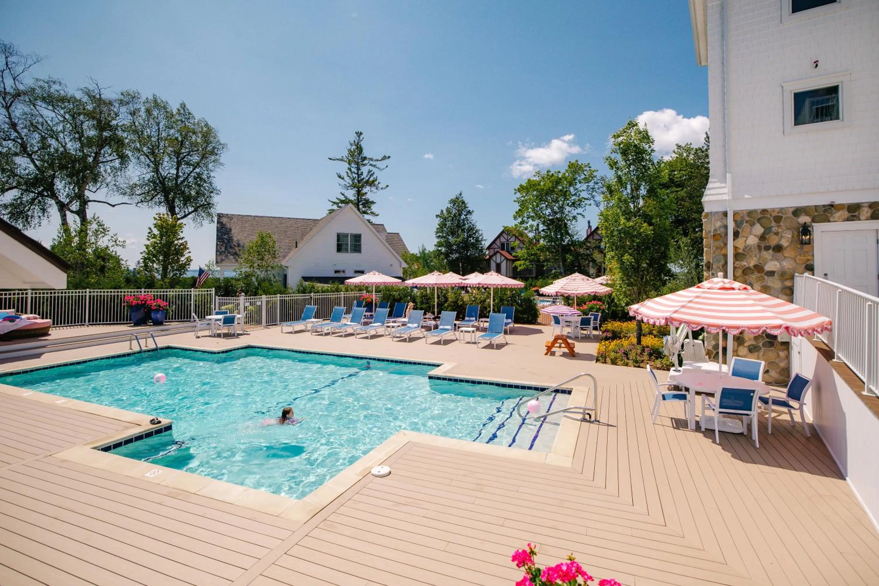 Swimming pool in The Inn at Stonecliffe
