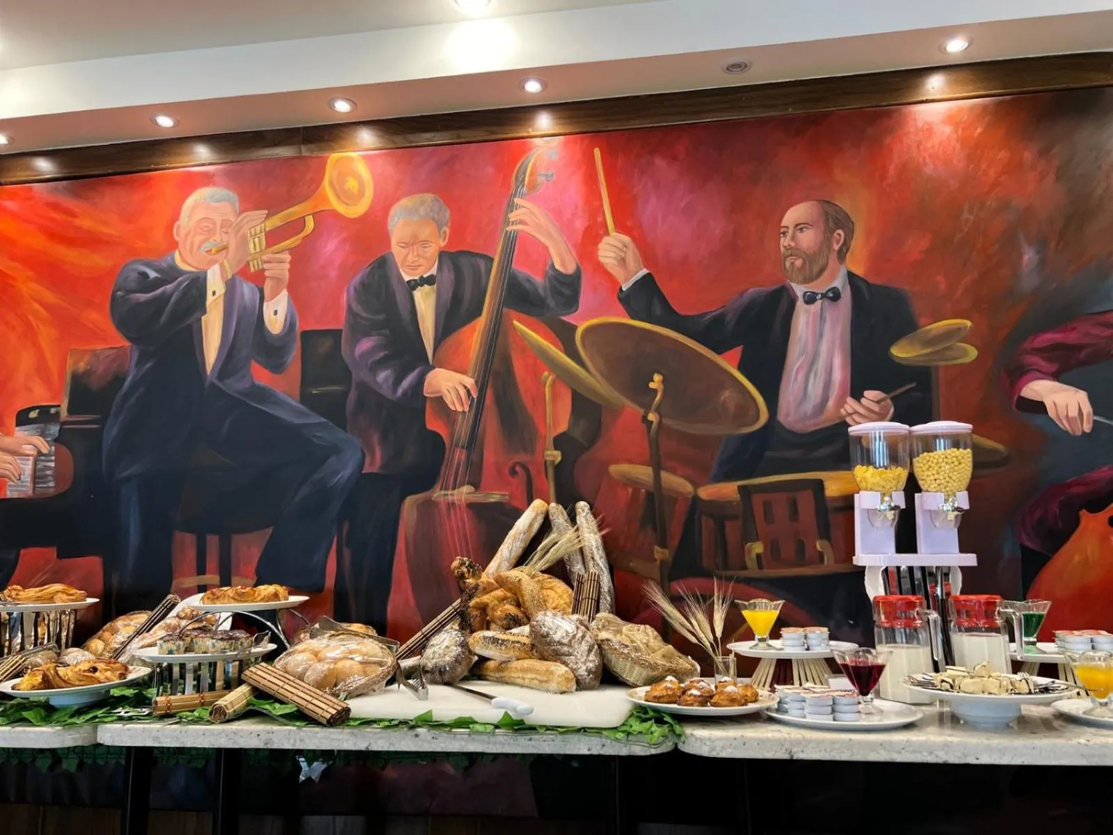 Breakfast in Mar Charbel Hotel Cairo