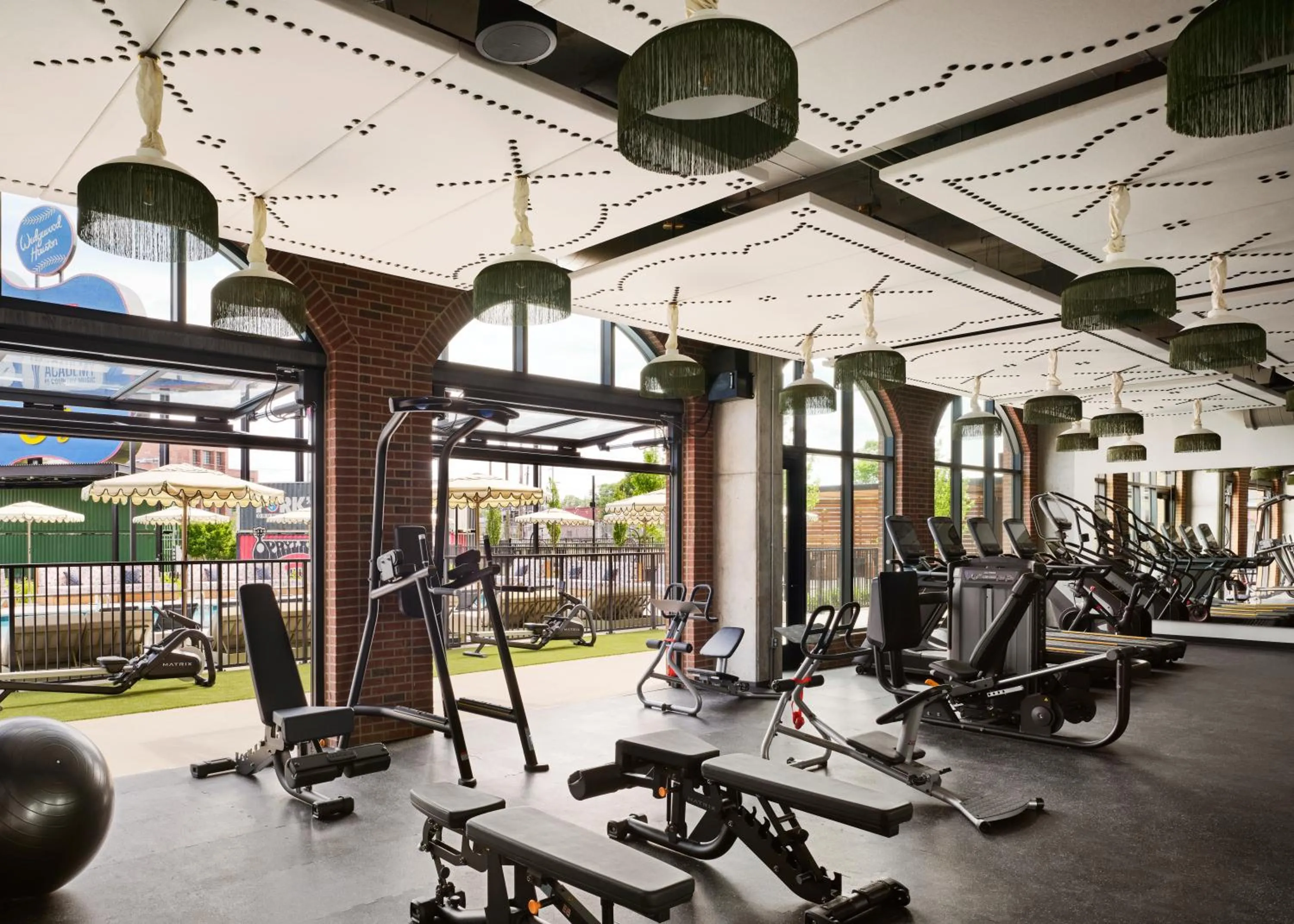 Fitness centre/facilities in Memoir Wedgewood Houston