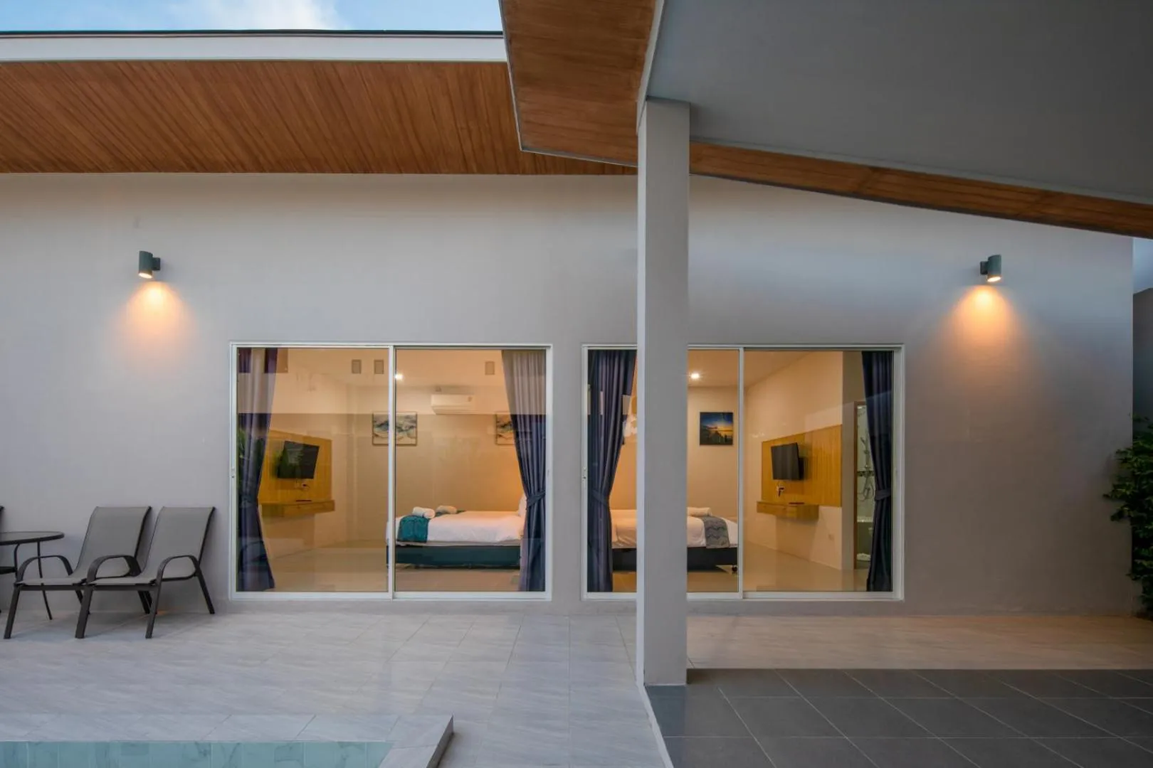 Property building, Bed in Sasi Pool Villa Phuket