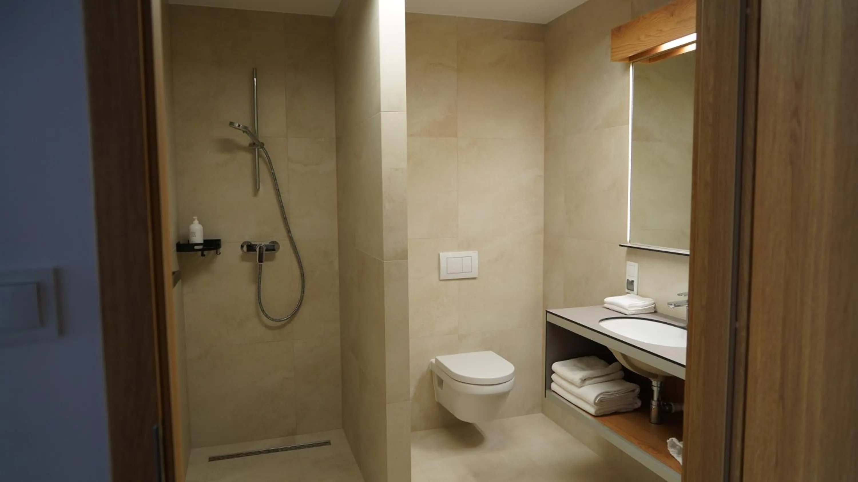 Shower in Apartament Aparthotel Passage