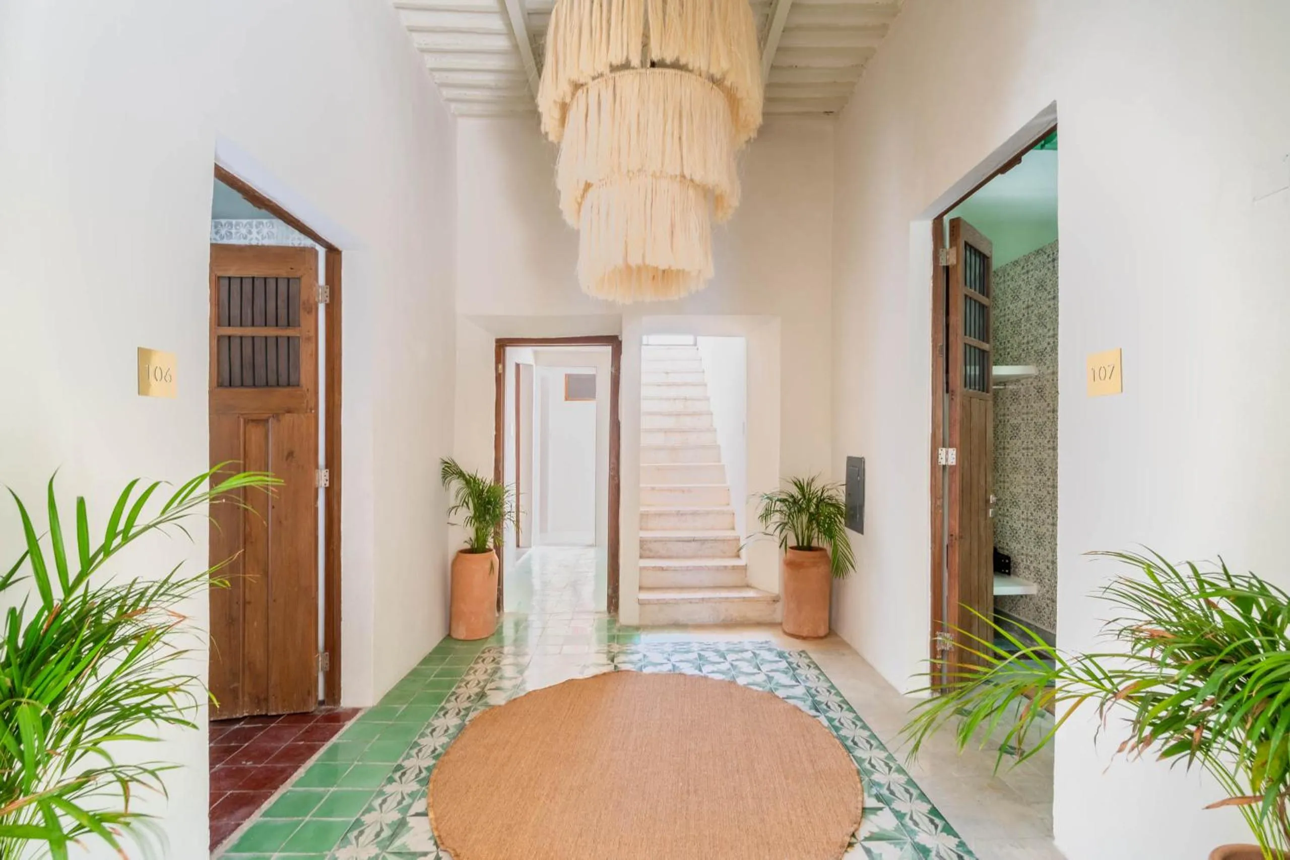 Property building in Hotel Boutique Santa Elena