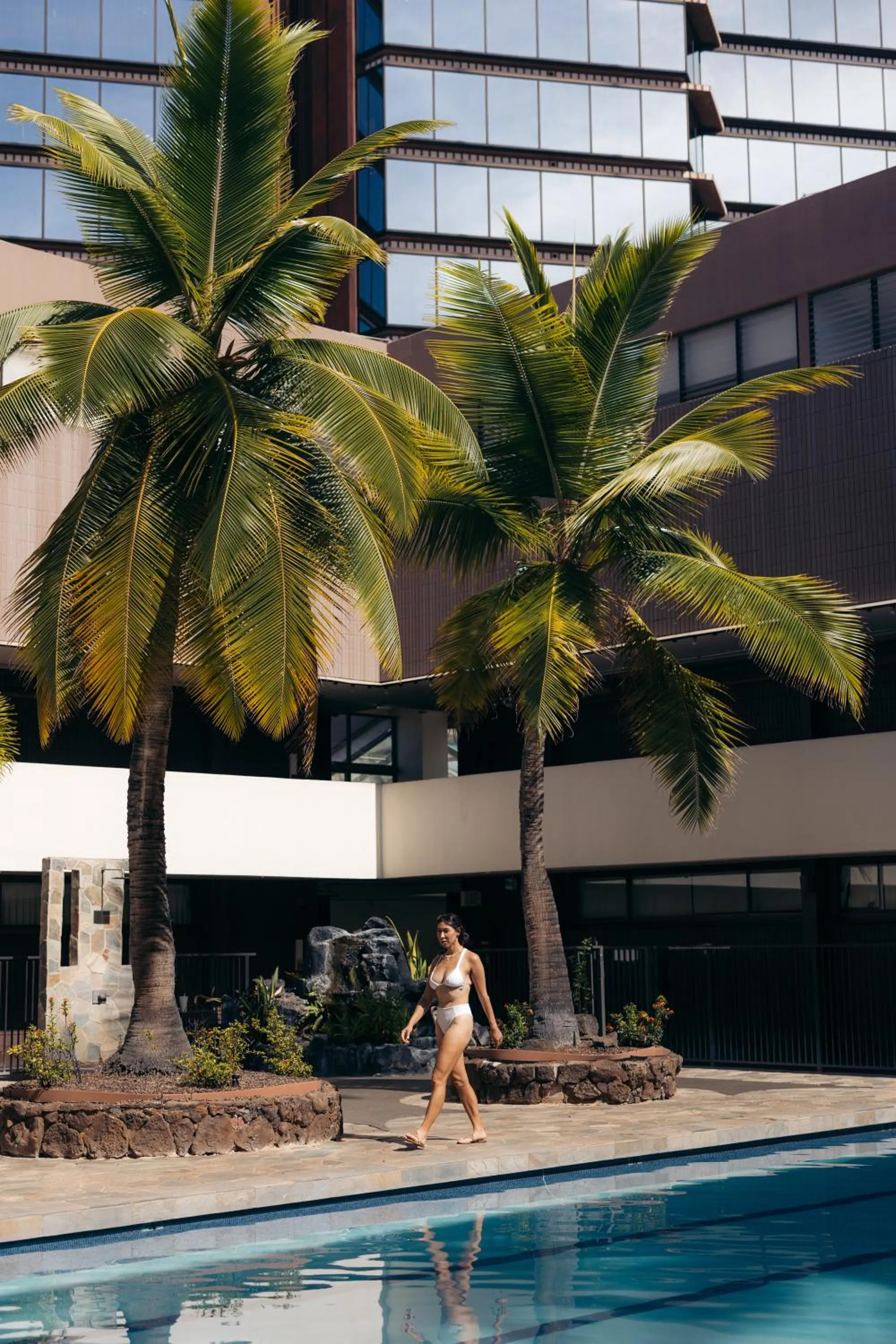 Swimming pool in Bishop Suites at Executive Centre