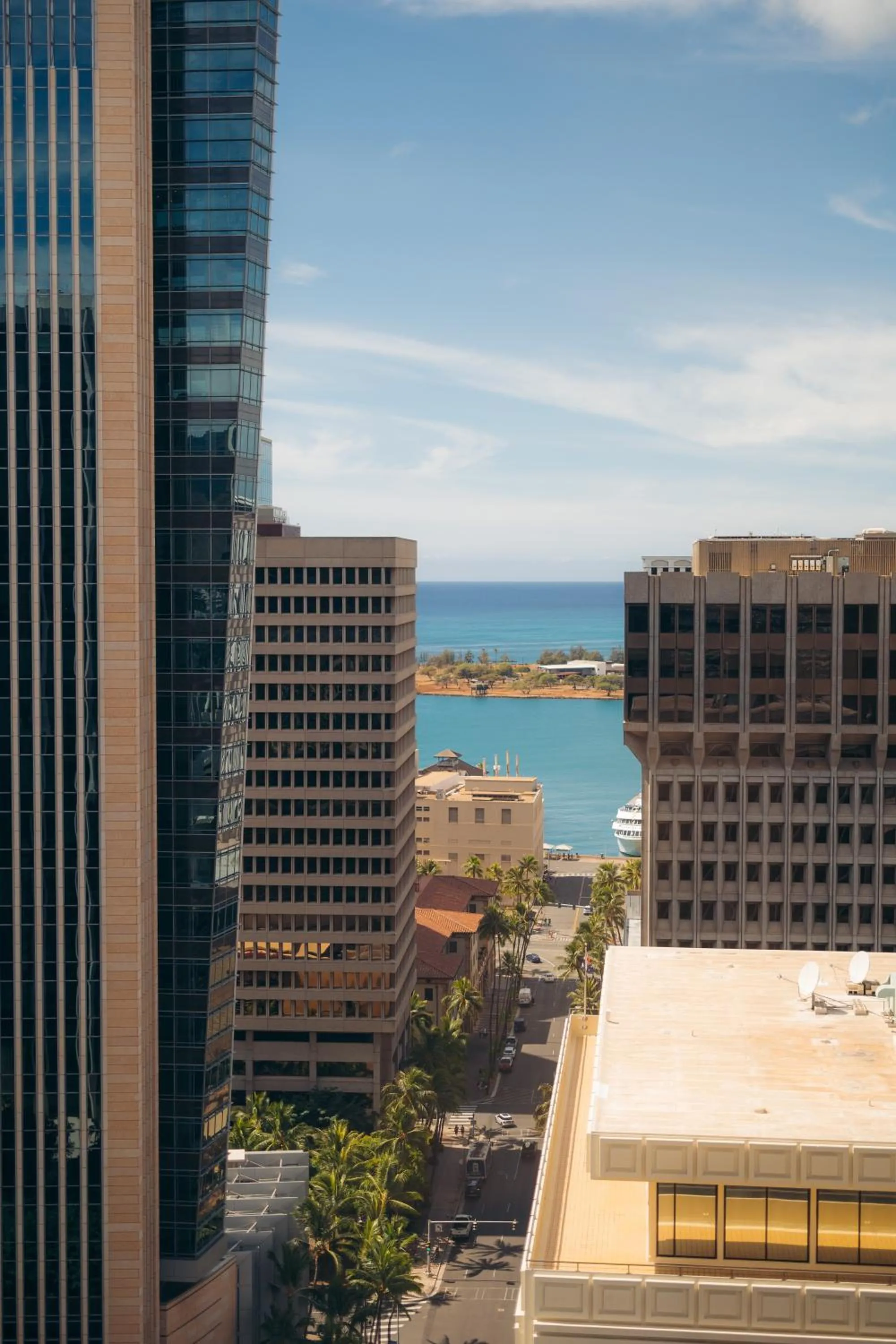 Sea view in Bishop Suites at Executive Centre