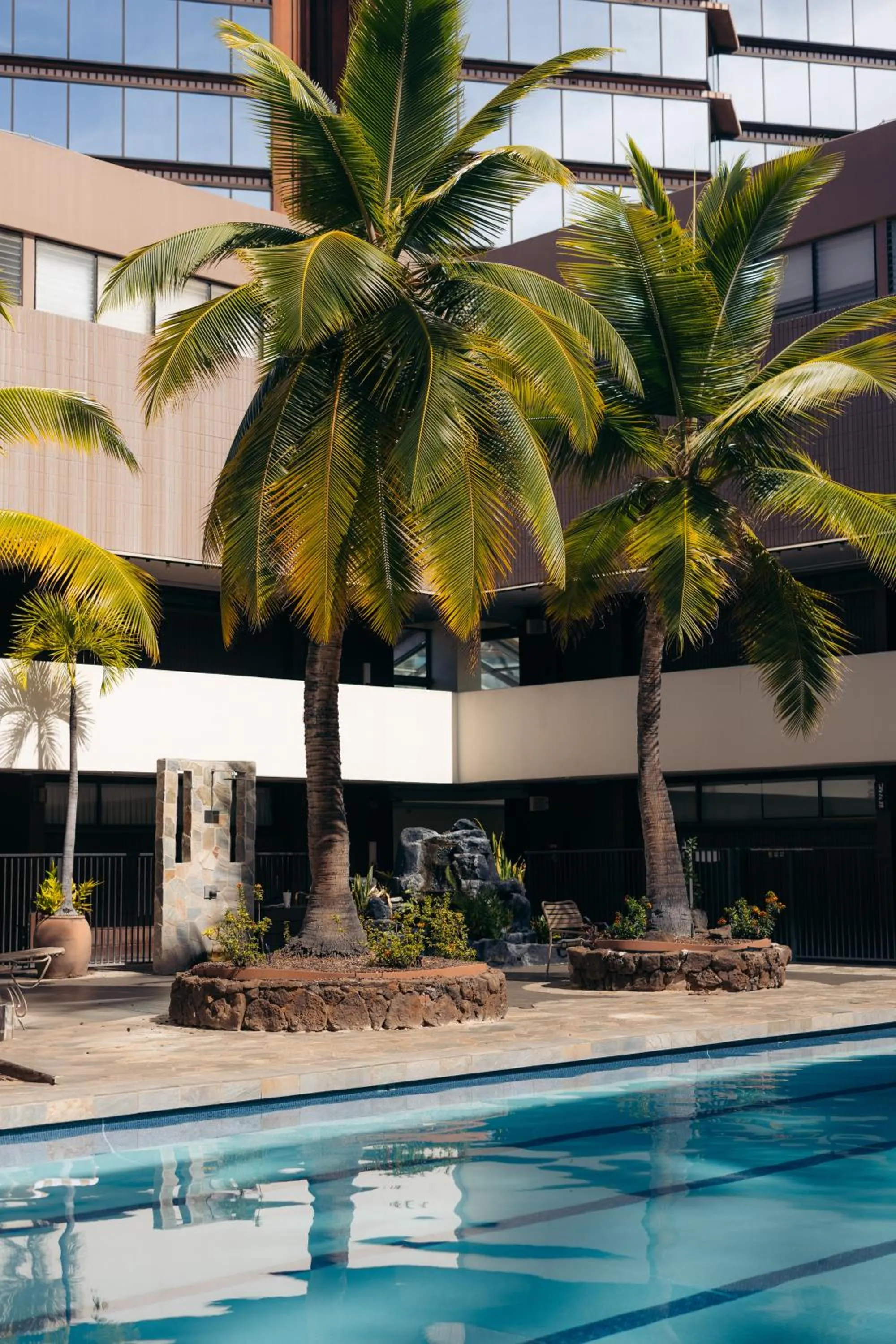 Swimming pool in Bishop Suites at Executive Centre