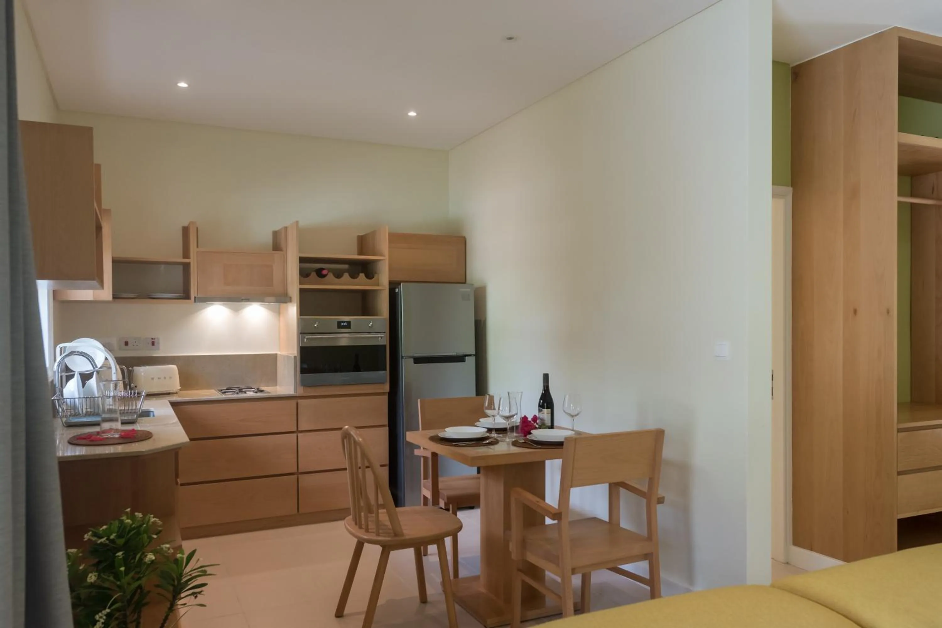 Kitchen or kitchenette in Residence Praslinoise