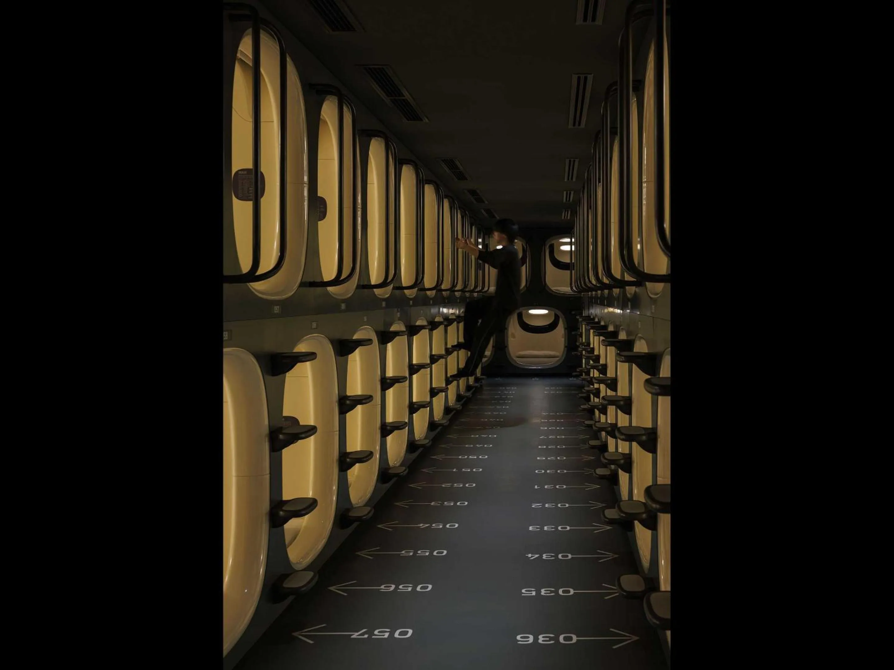 Photo of the whole room in 9h nine hours Shinagawa station for men