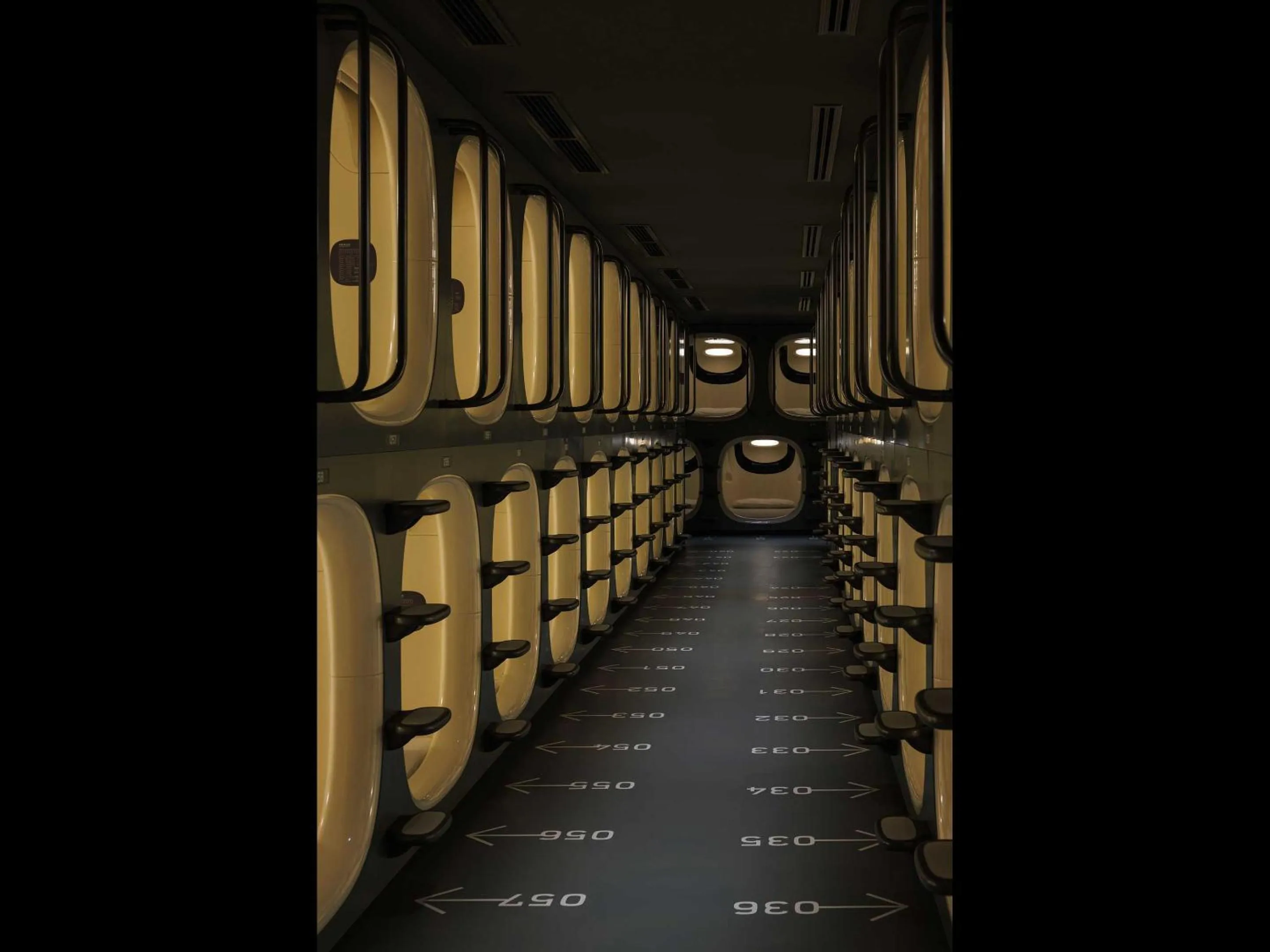 Photo of the whole room in 9h nine hours Shinagawa station for men