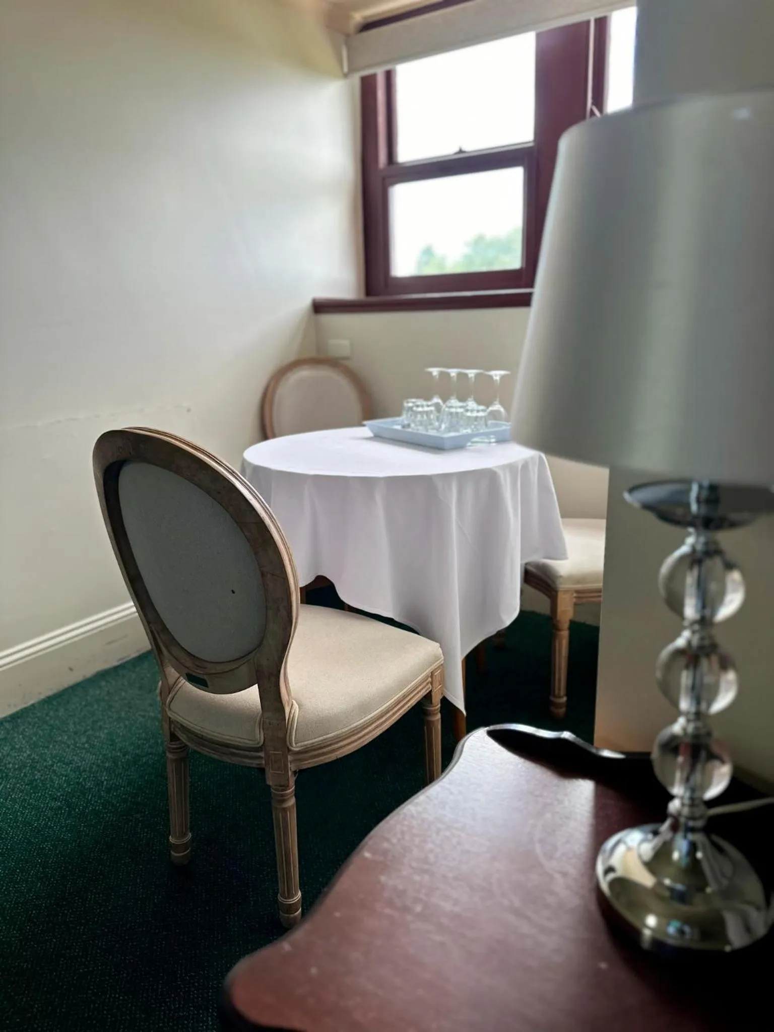 Seating area in Duntryleague