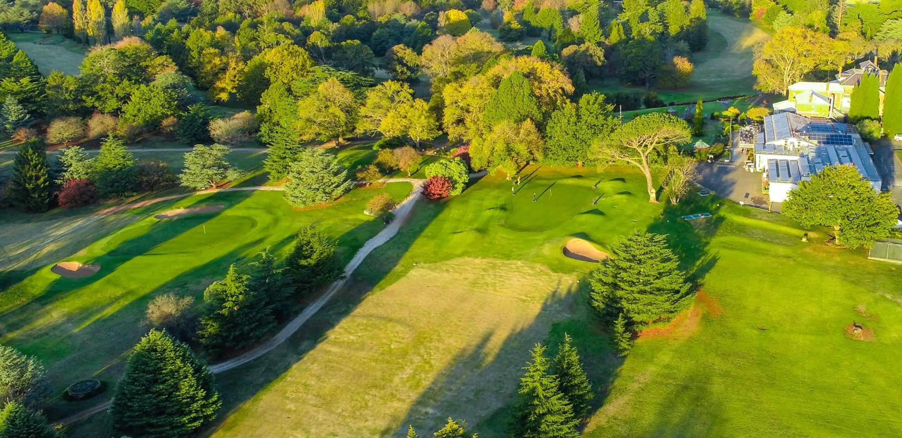 Bird's eye view in Duntryleague