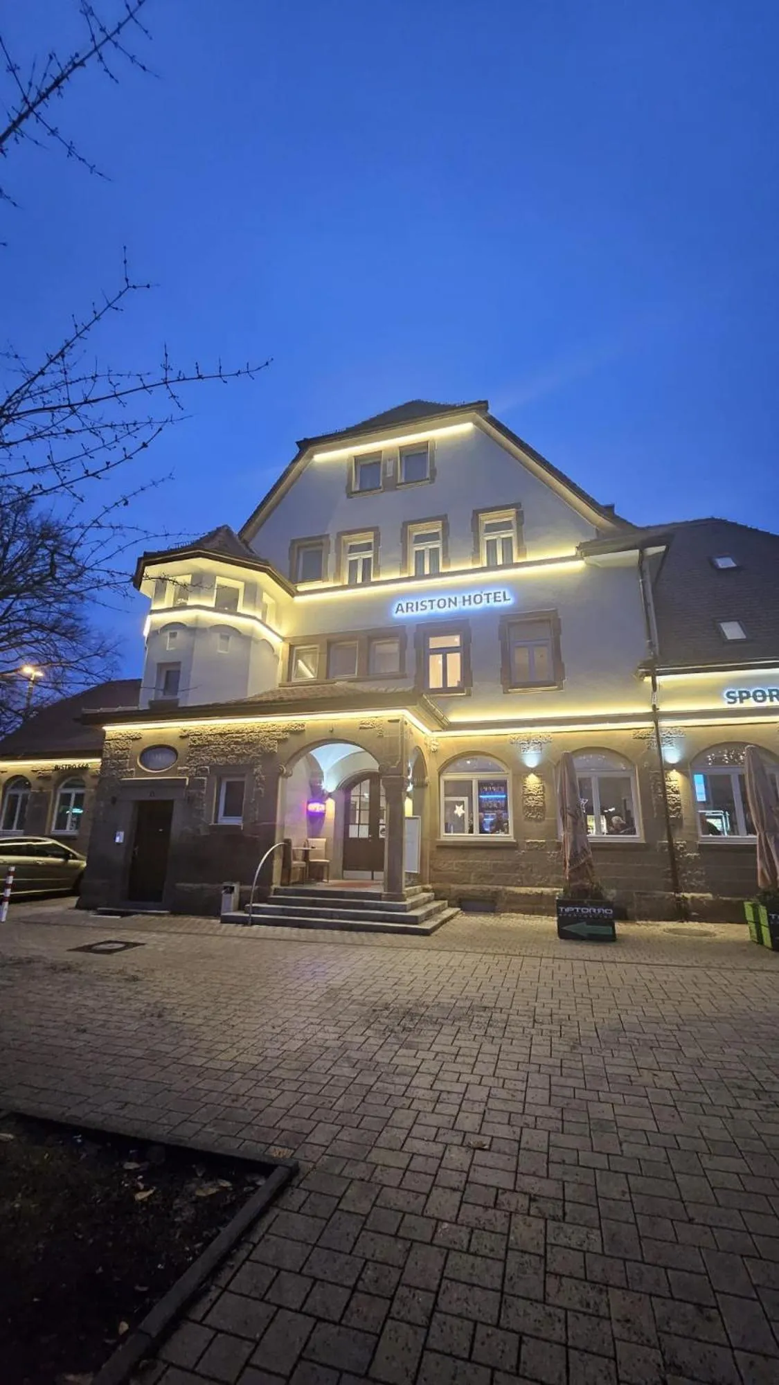 Property building in Ariston Hotel