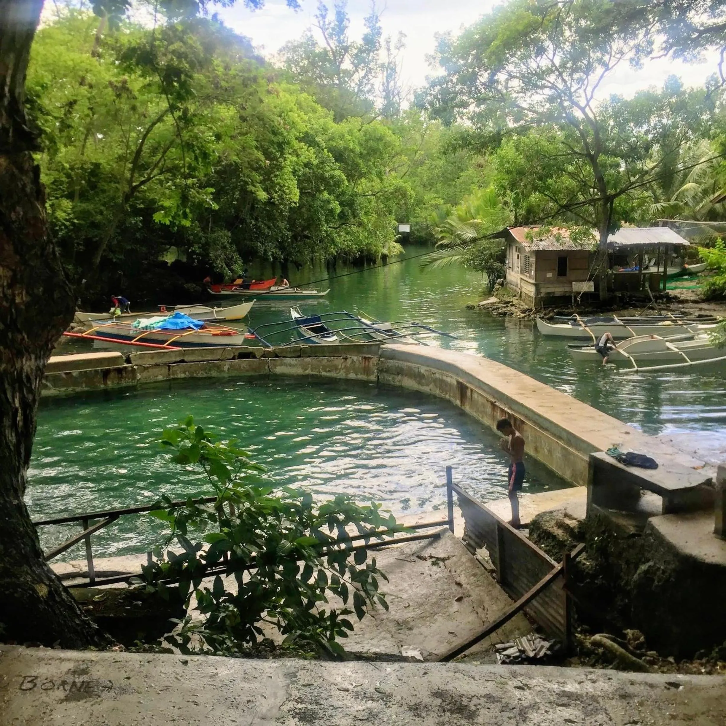 Spring in TGH Guest House Badian