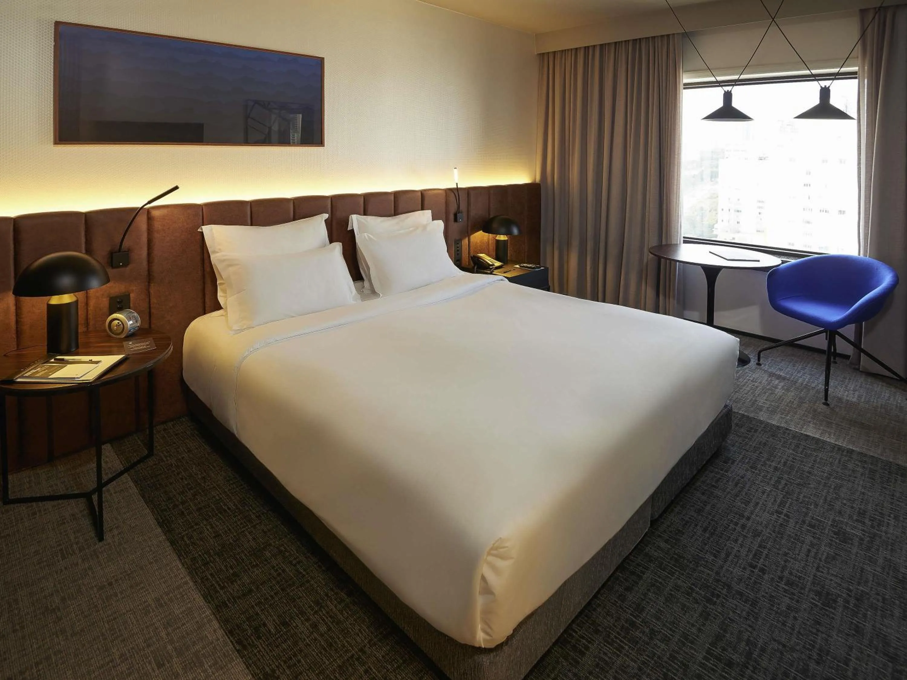 Bedroom, Bed in Pullman Sao Paulo Ibirapuera