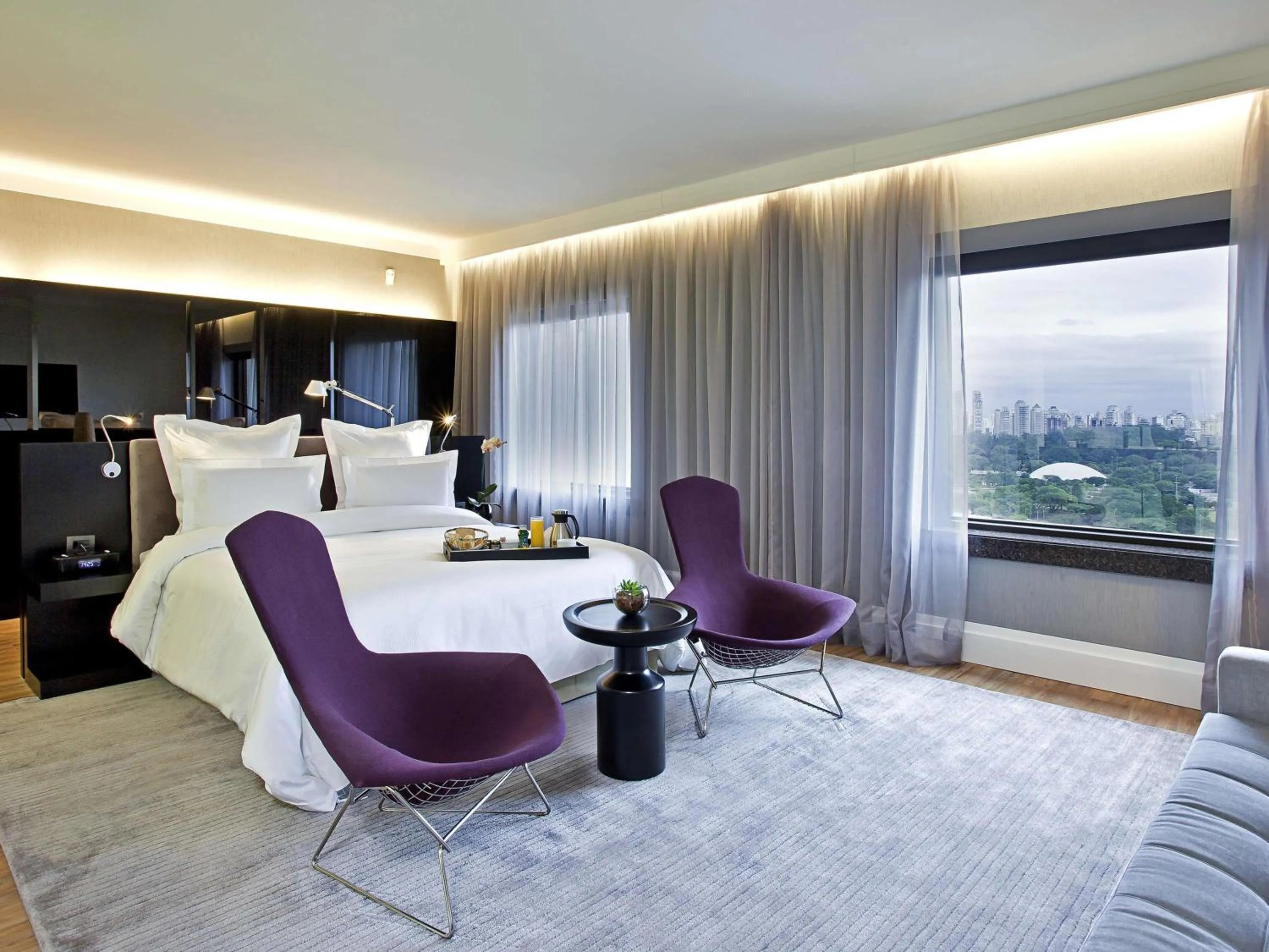 Bedroom, Bed in Pullman Sao Paulo Ibirapuera