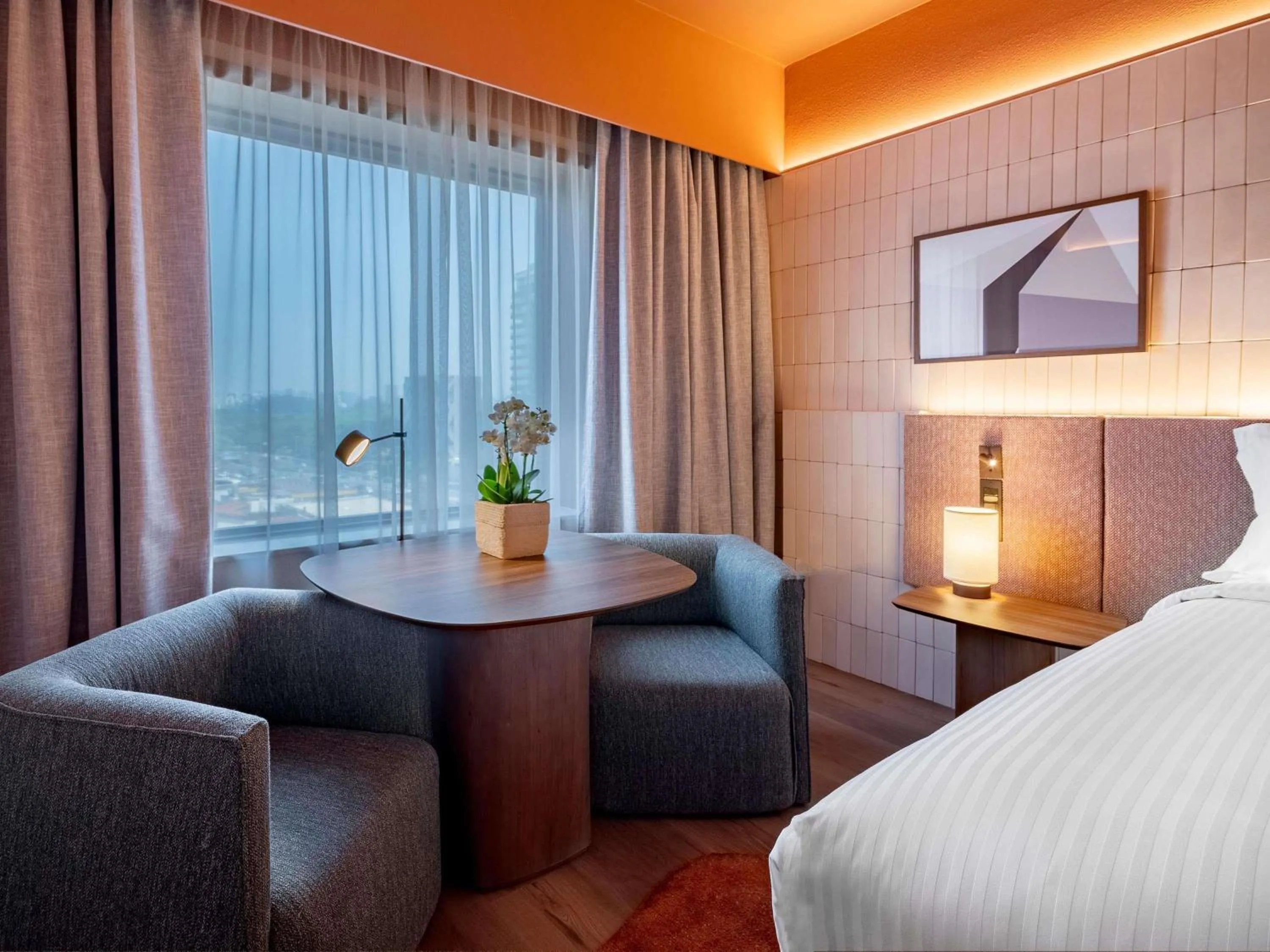 Bedroom, Bed in Pullman Sao Paulo Ibirapuera