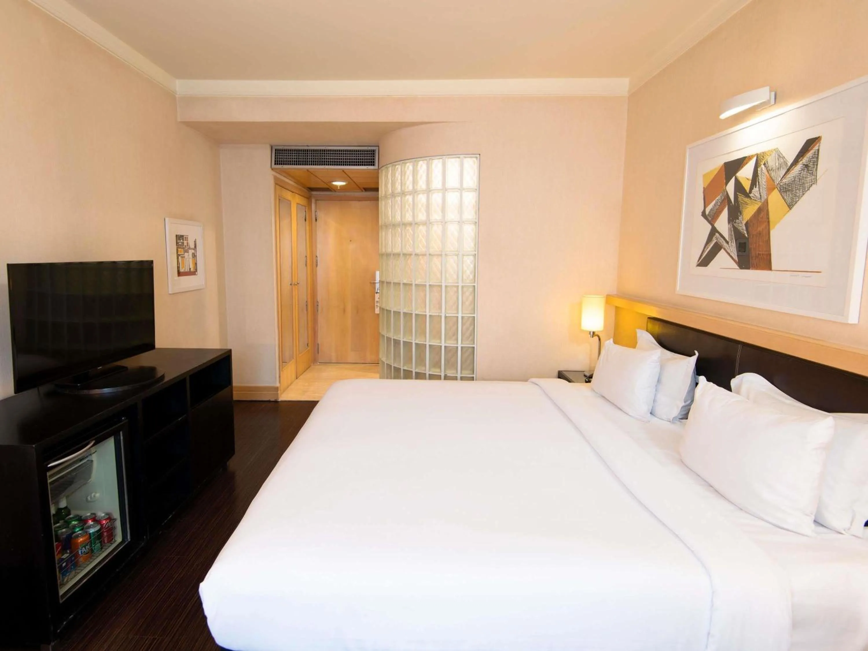 Bedroom, Bed in Pullman Sao Paulo Ibirapuera