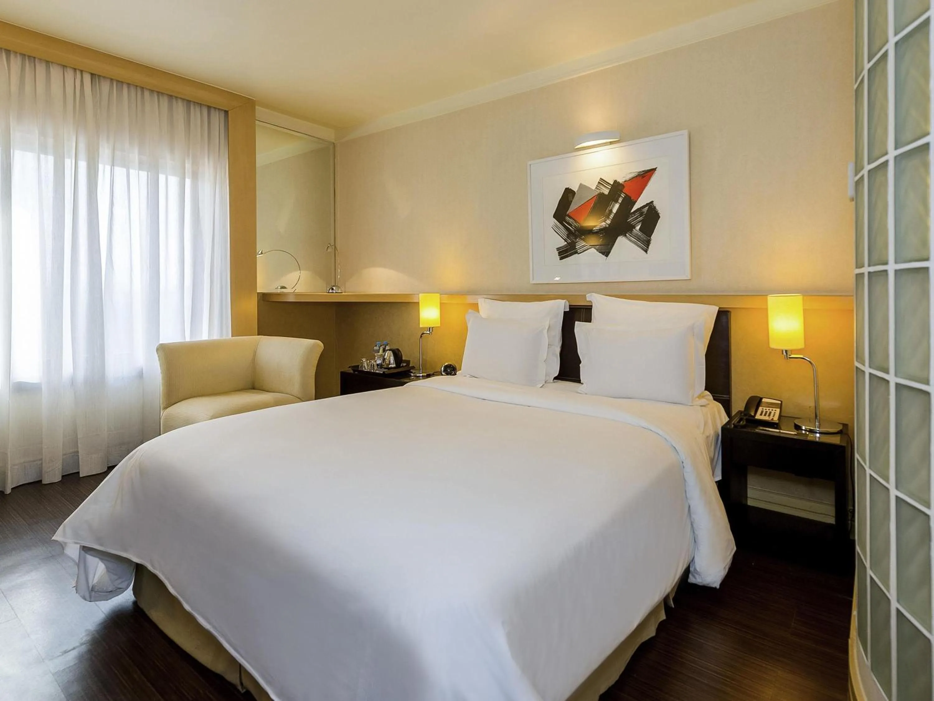 Bedroom, Bed in Pullman Sao Paulo Ibirapuera