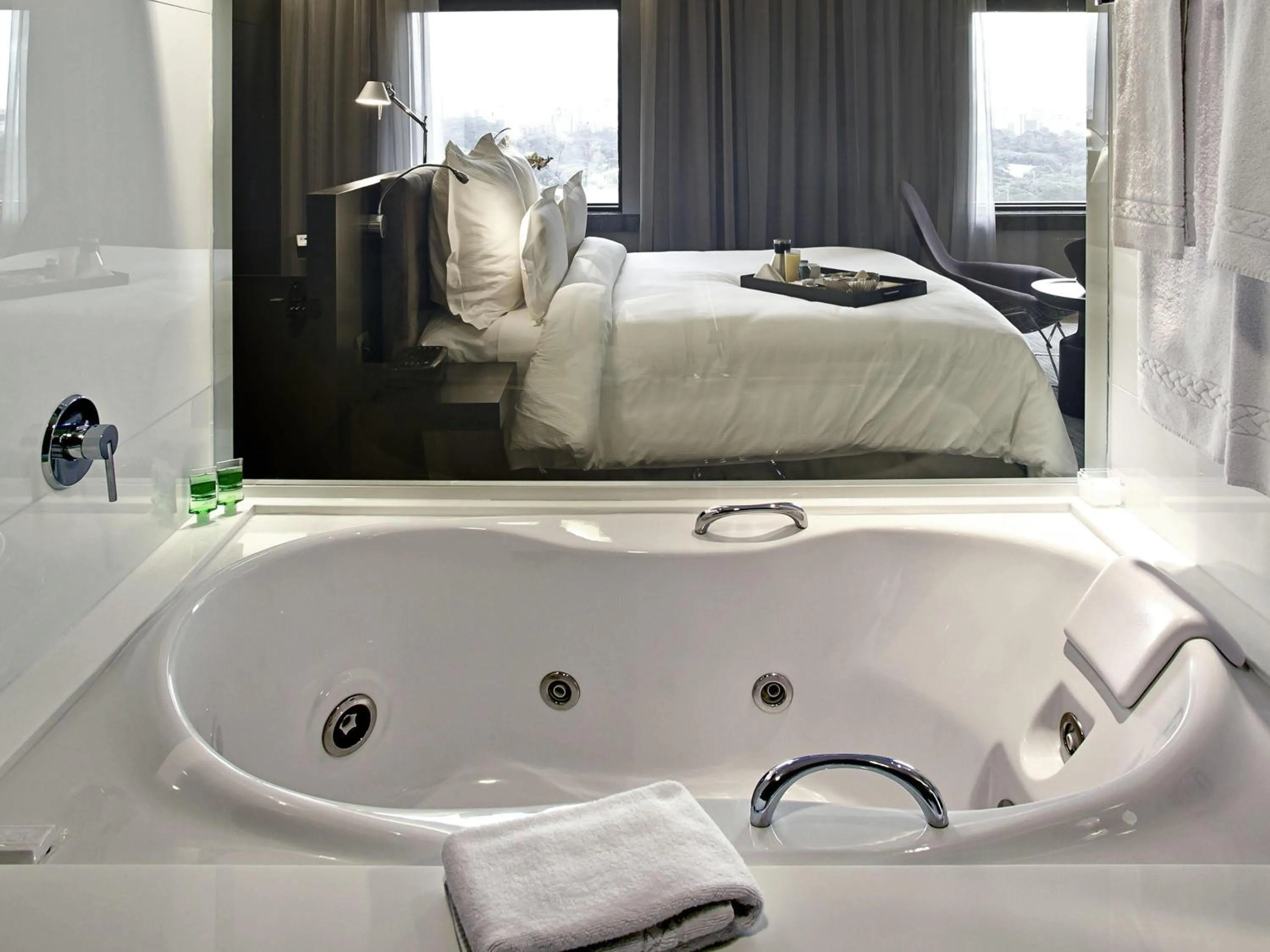 Bedroom, Bed in Pullman Sao Paulo Ibirapuera