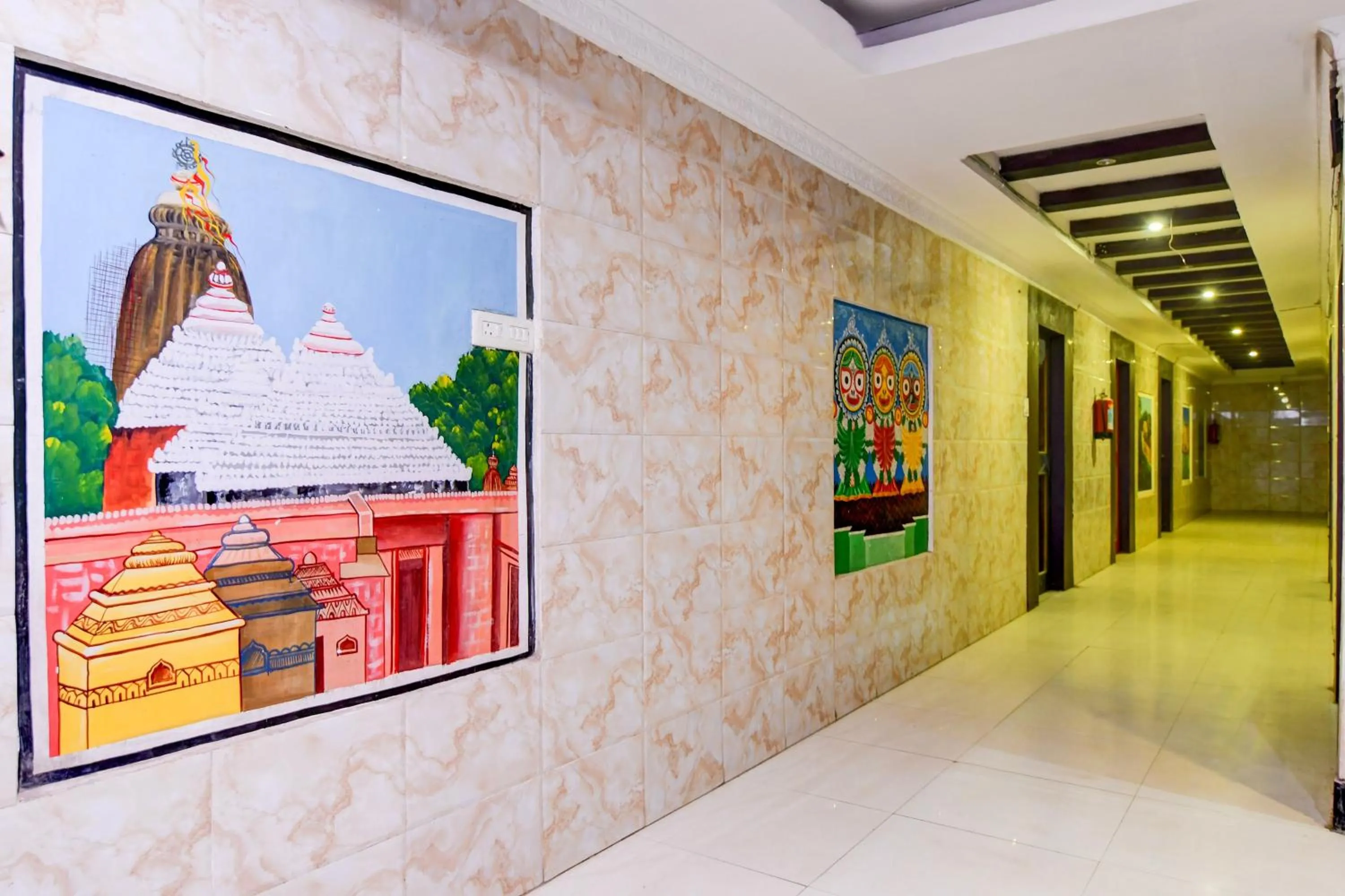 Lobby or reception in Super Collection O Tamando Jagannath Temple Formerly Hotel Blue Royal