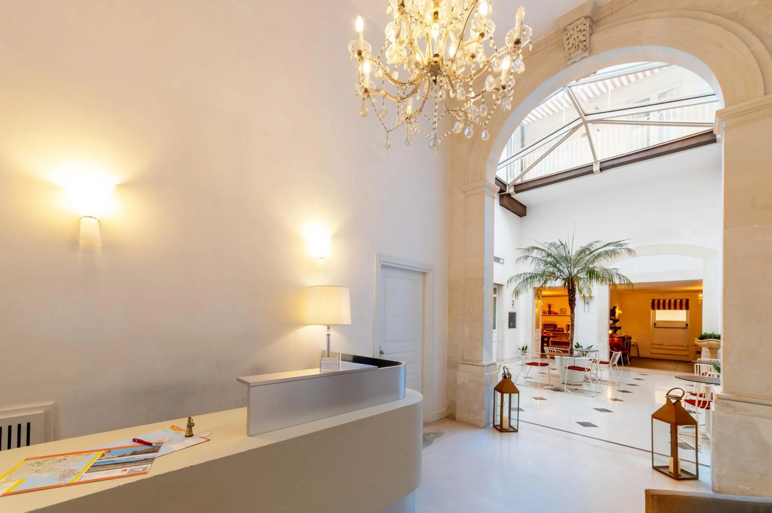 Lobby or reception in Hotel Palazzo Cavalieri