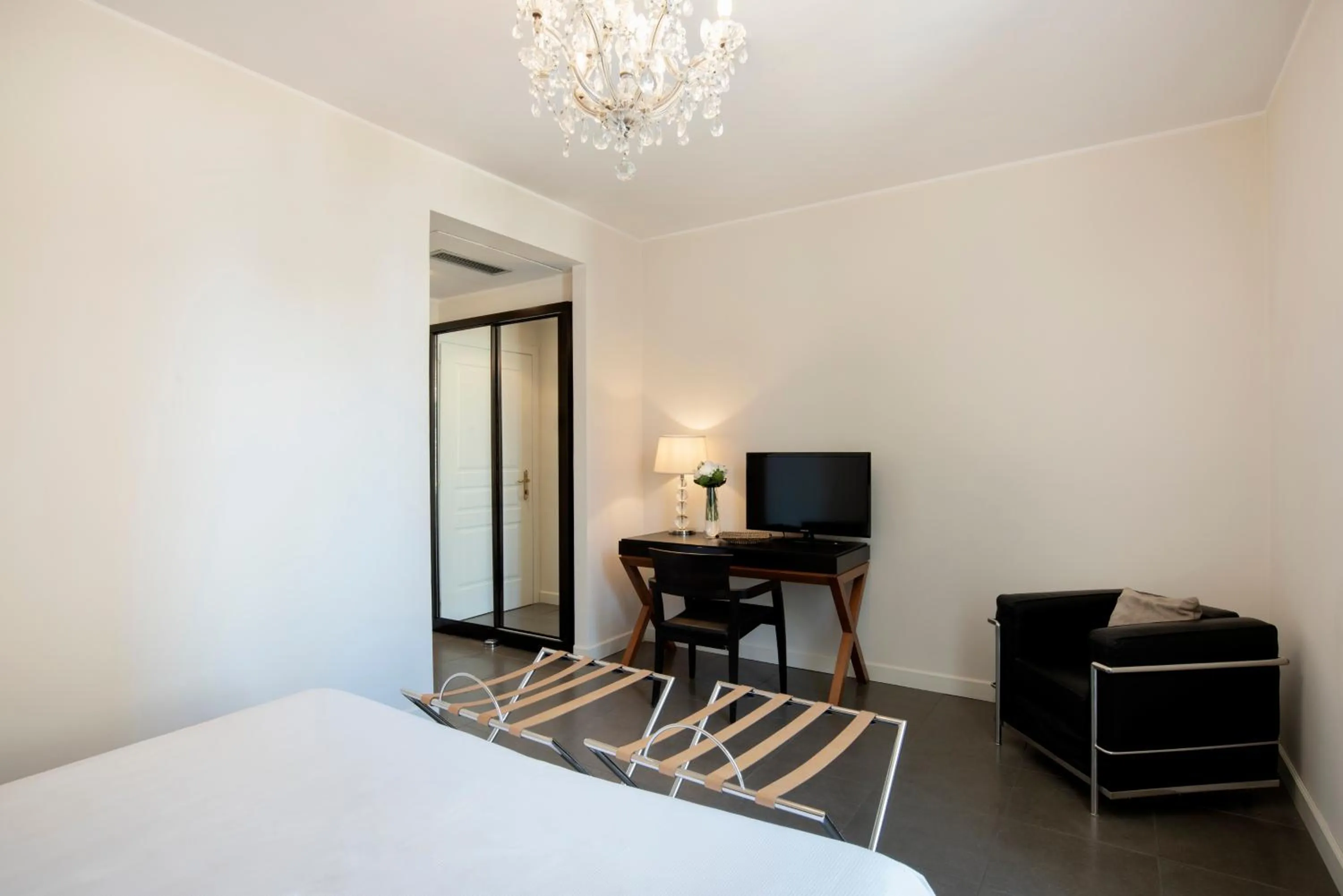 Bed in Hotel Palazzo Cavalieri