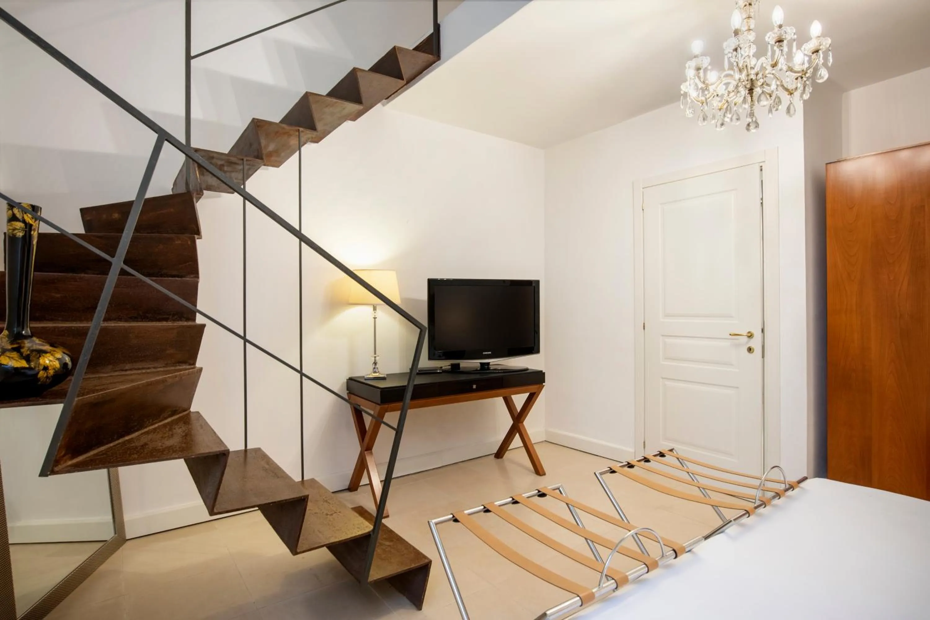 Bed in Hotel Palazzo Cavalieri