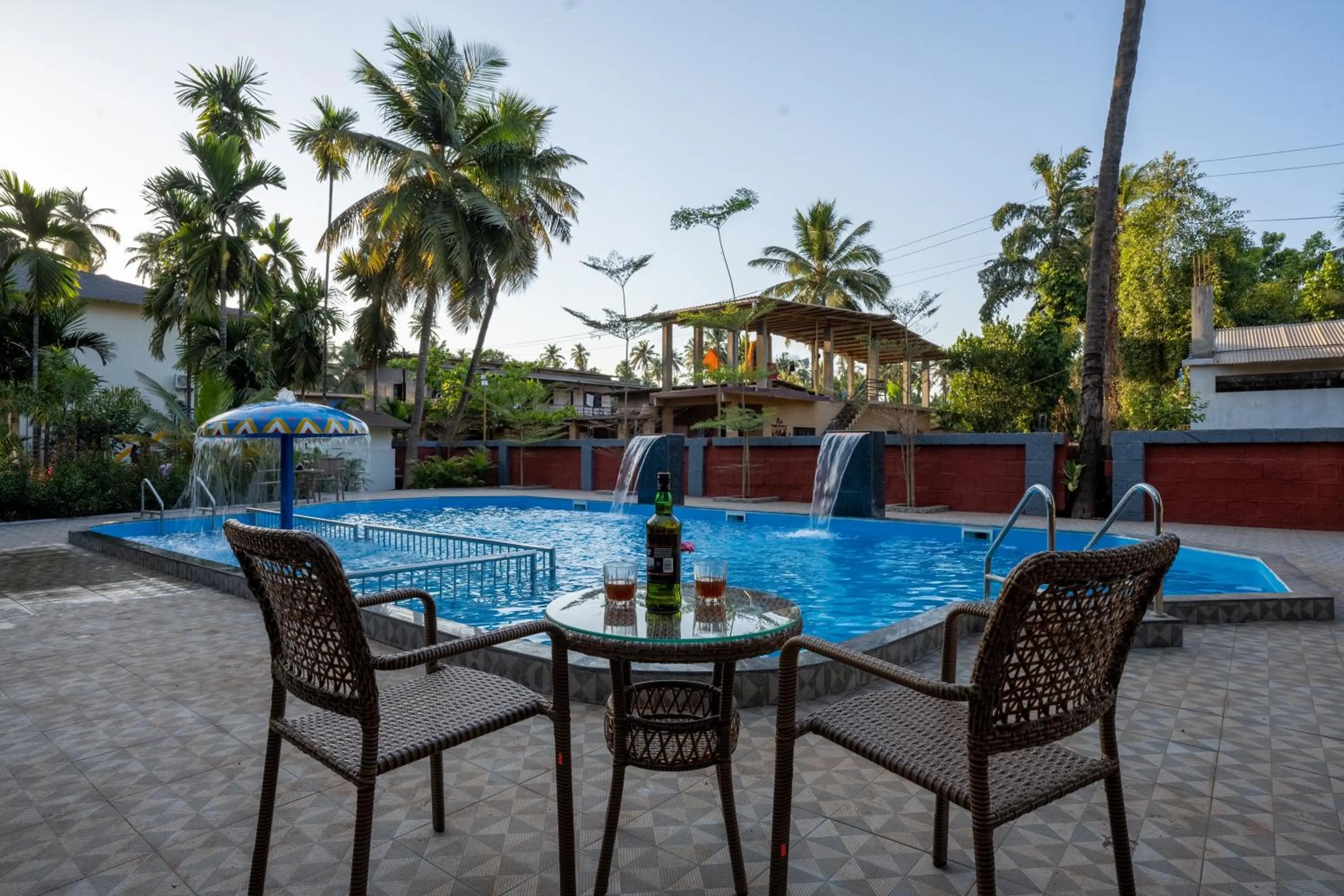 Swimming pool in VITS Select Casuarina Diveagar