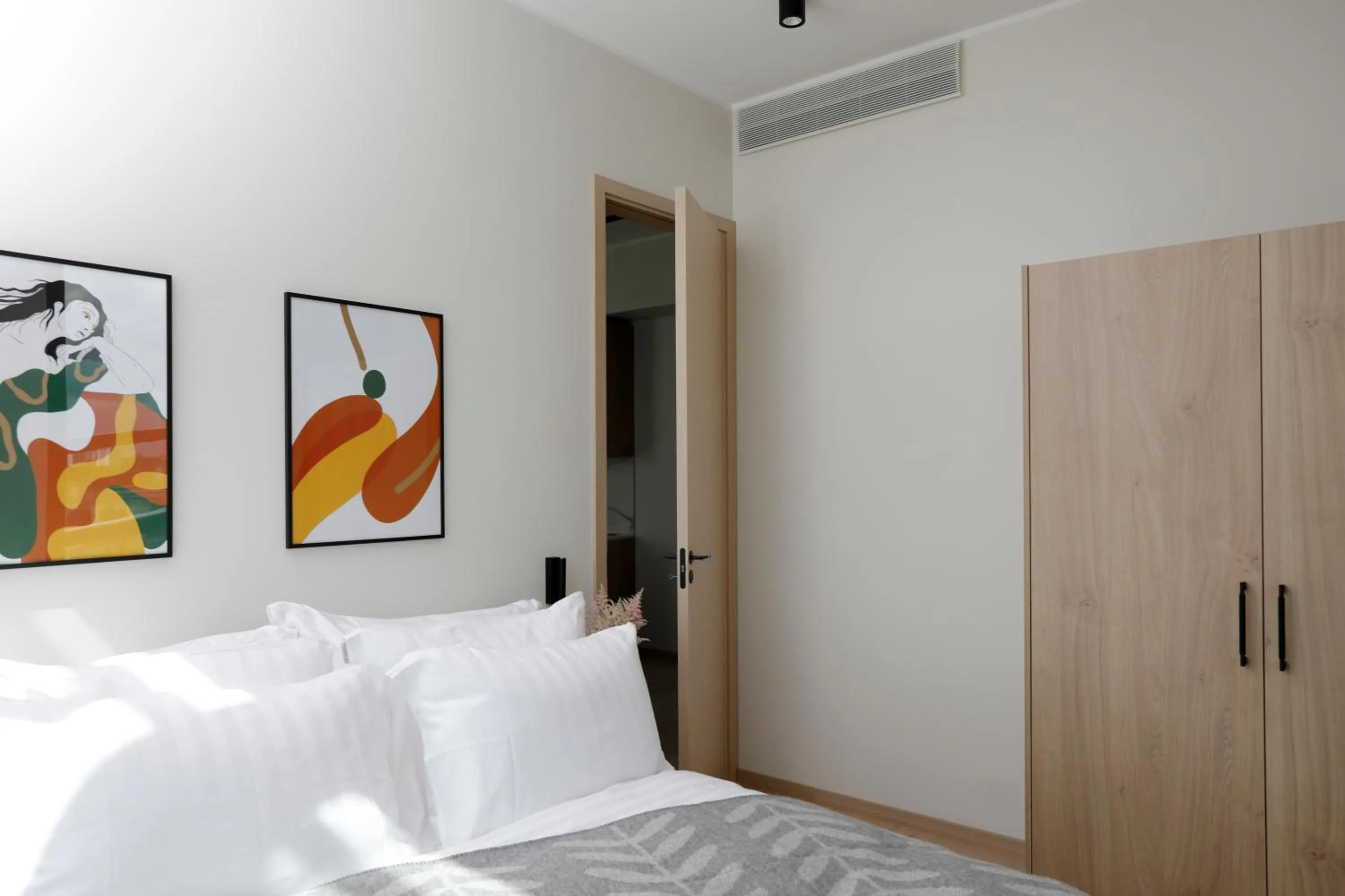 Bedroom, Bed in Bob W Tallinn Kesklinn