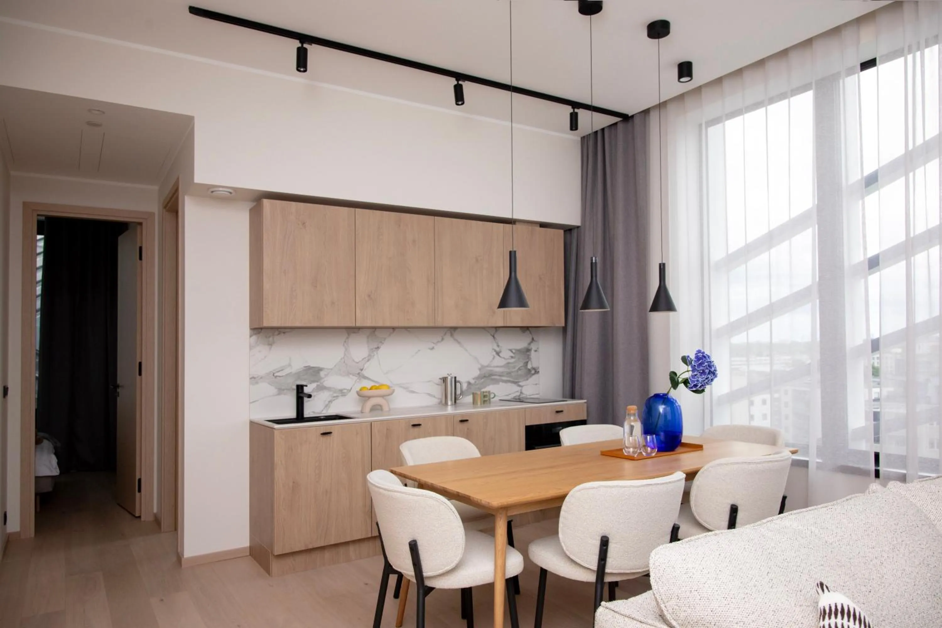 Kitchen or kitchenette in Bob W Tallinn Kesklinn