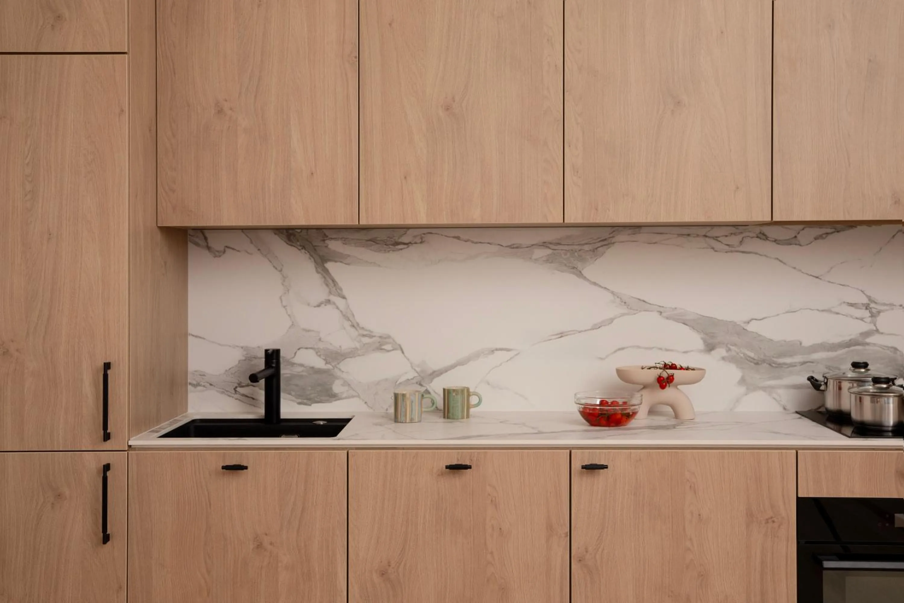 Kitchen or kitchenette in Bob W Tallinn Kesklinn