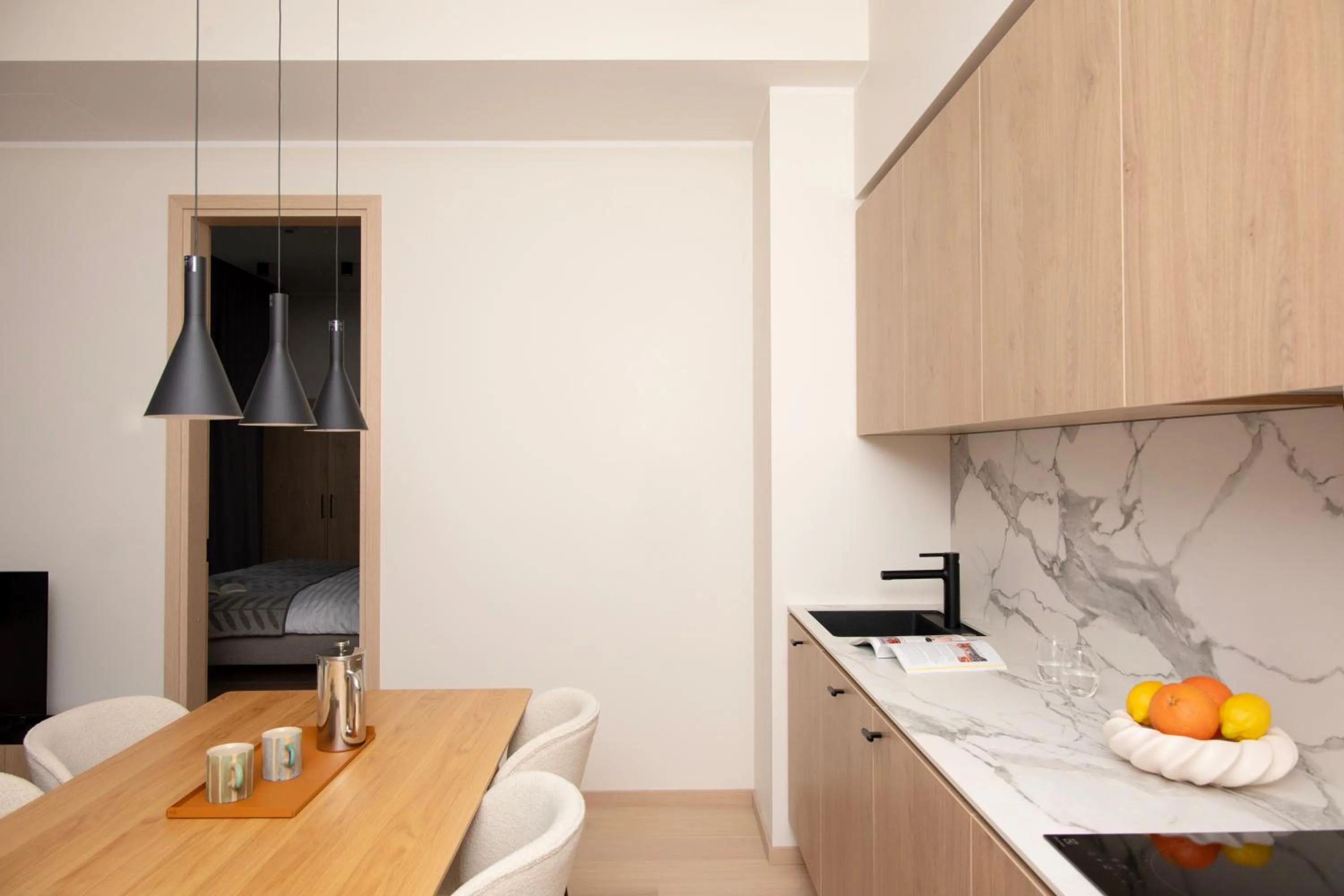 Kitchen or kitchenette in Bob W Tallinn Kesklinn