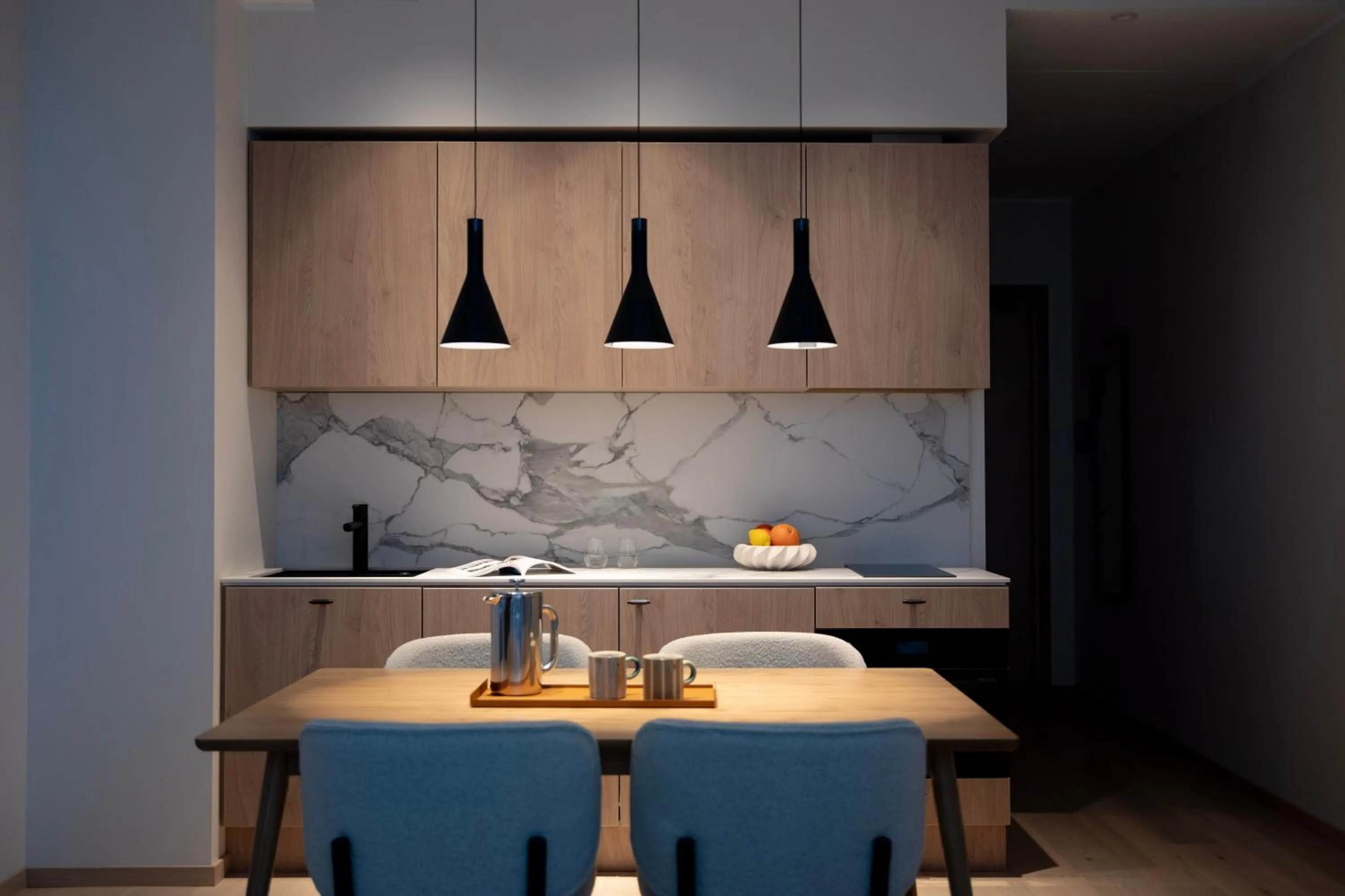 Kitchen or kitchenette in Bob W Tallinn Kesklinn